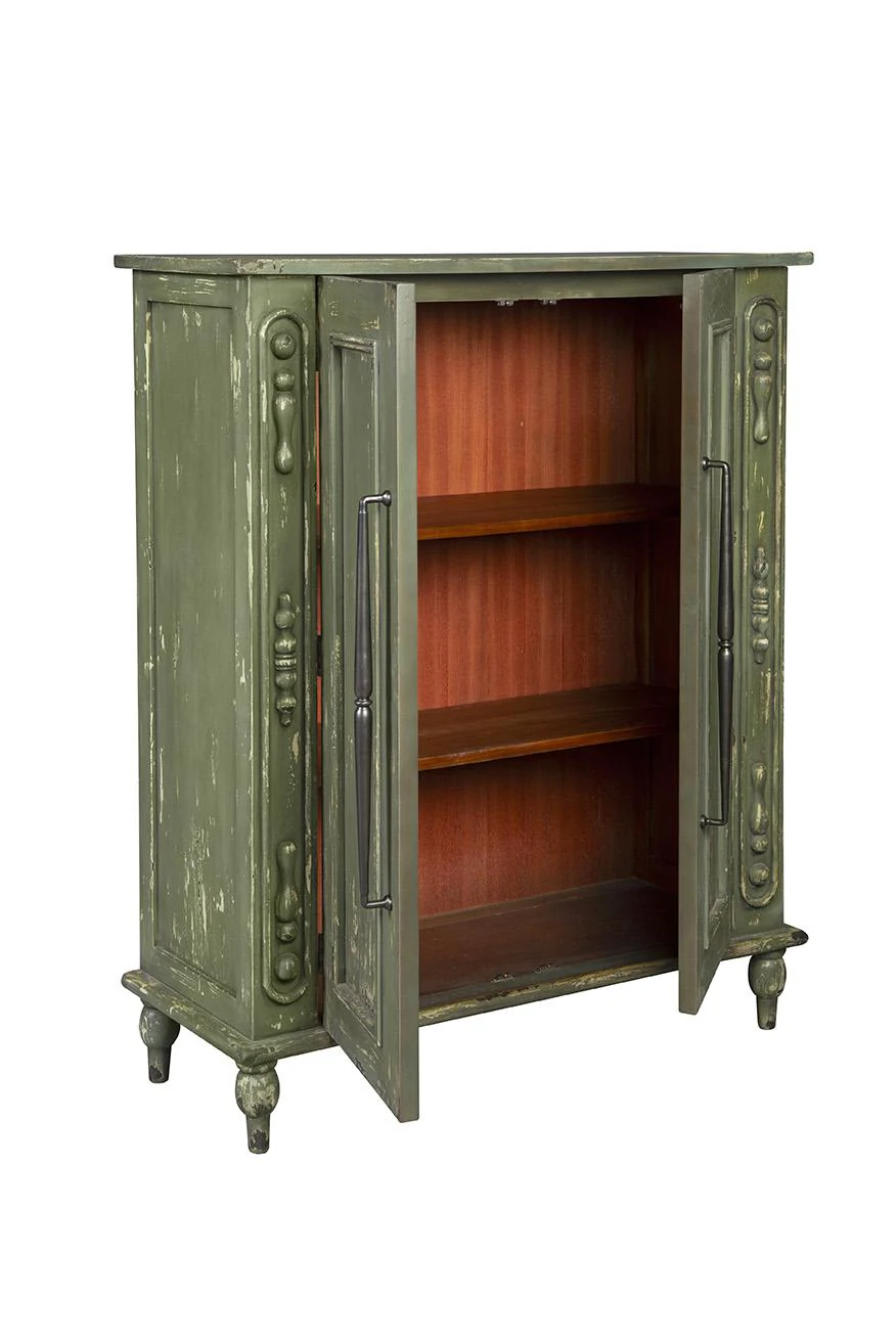 Furniture Classics Green Bijou Hall Cabinet - Image 2