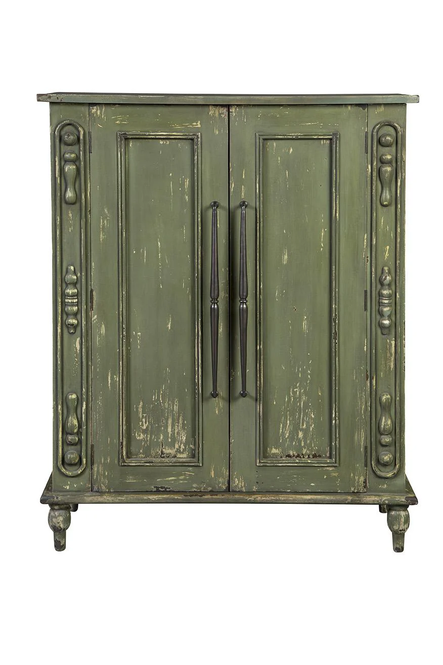 Furniture Classics Green Bijou Hall Cabinet - Image 3