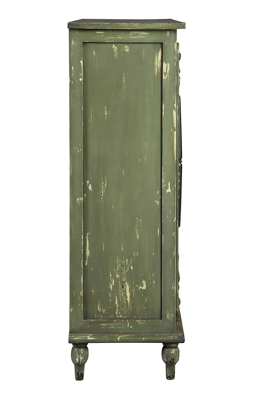 Furniture Classics Green Bijou Hall Cabinet - Image 4
