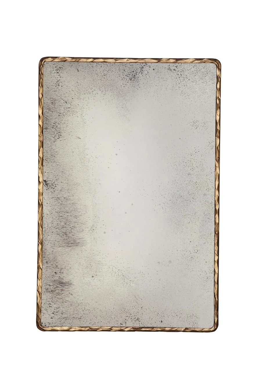 Furniture Classics Hammered Edge Gold Mirror - Image 5