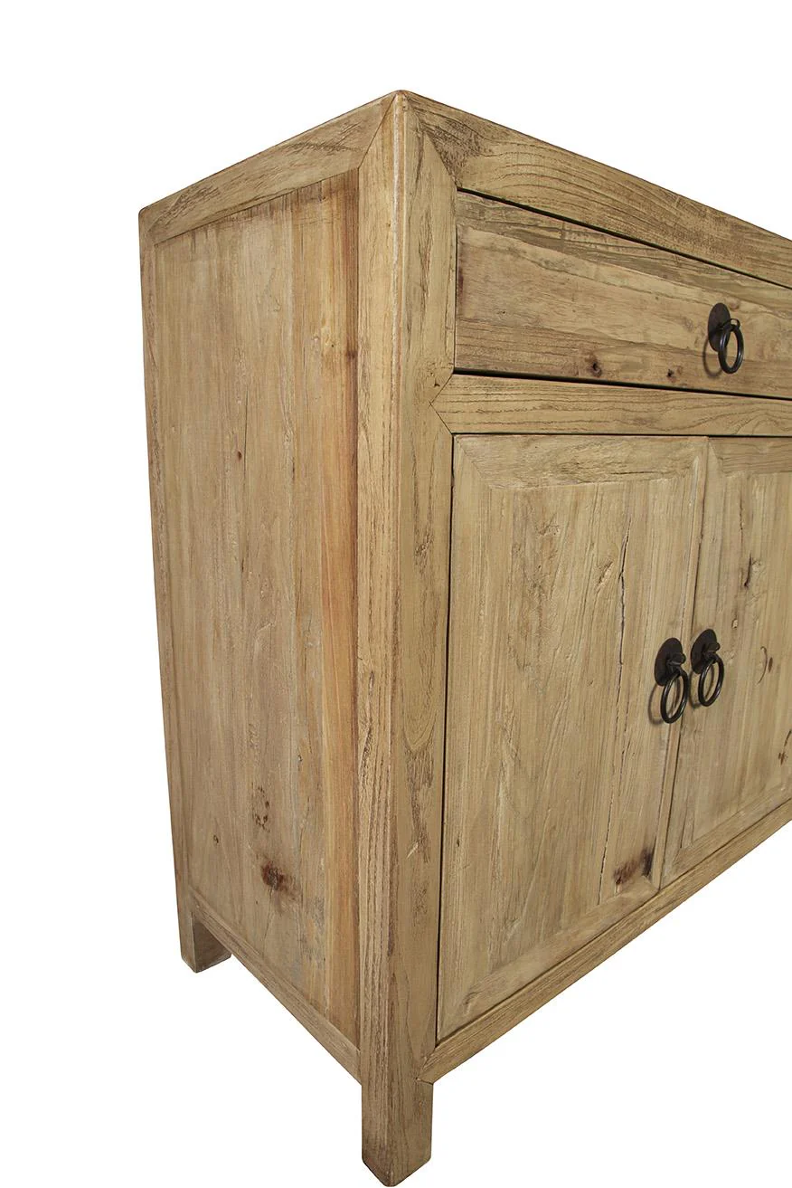Furniture Classics Large Old Elm Sideboard - Image 5