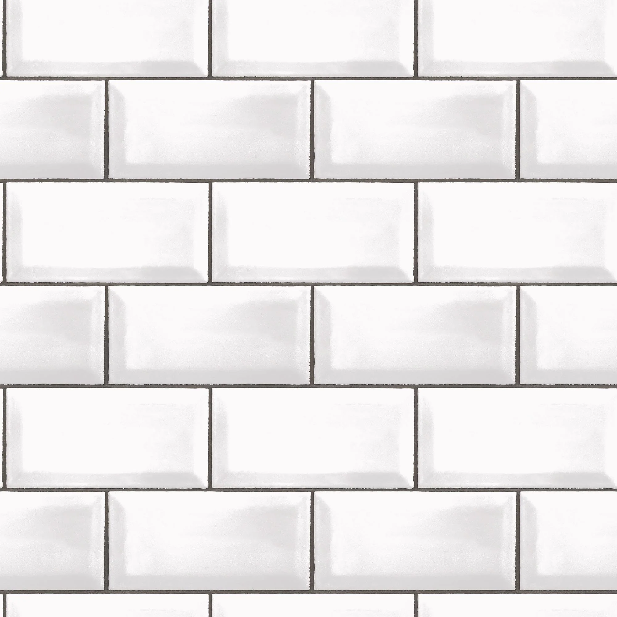 Galerie G45445 Just Kitchens Metro Tile White Wallpaper G45445 White Wallpaper - Image 3