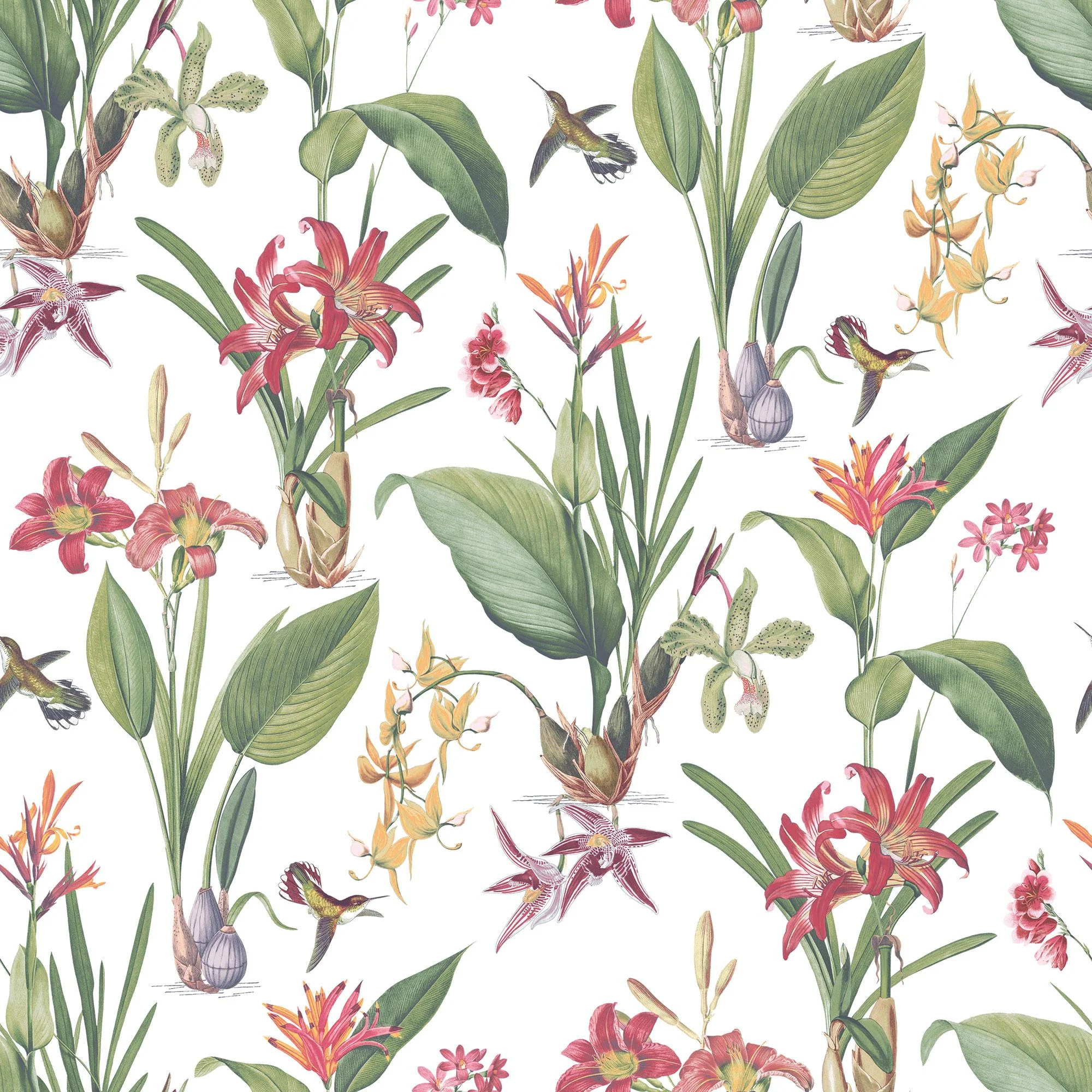 Galerie G78505 Secret Garden Cottage Botanical Multi-Coloured Wallpaper G78505 Multi-Coloured Wallpaper - Image 3