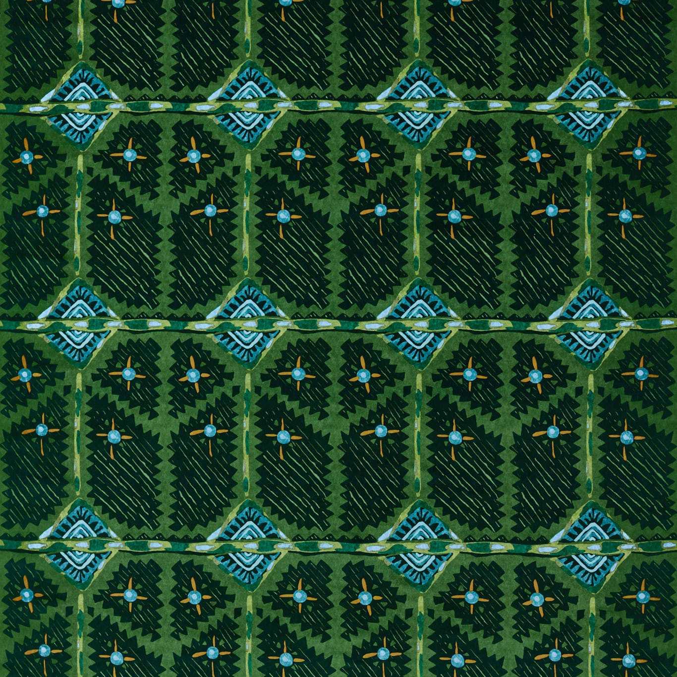 Harlequin Brocha Forest/Midnight Fabric