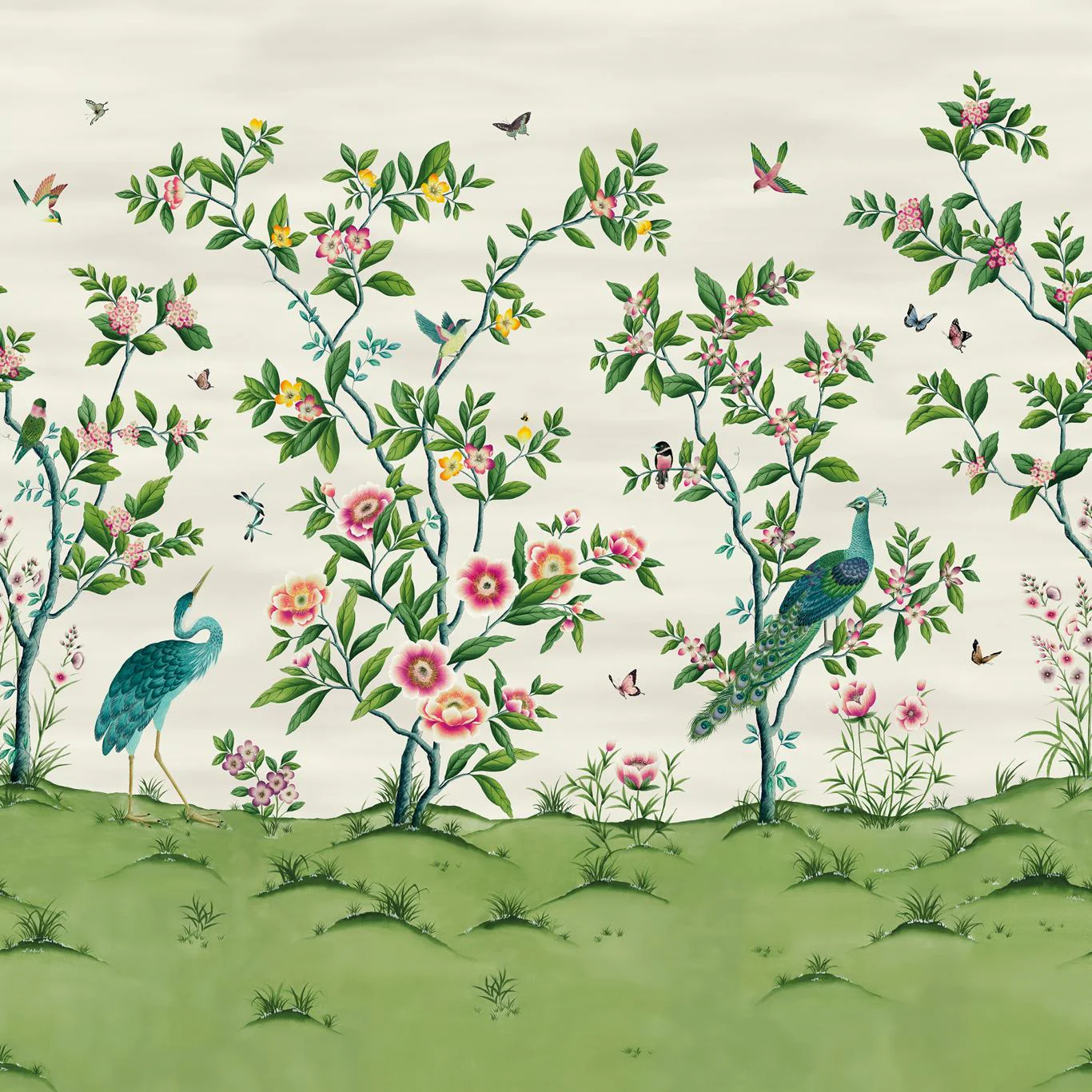 Harlequin Florence Fig Blossom/Apple/Peony Wallpaper