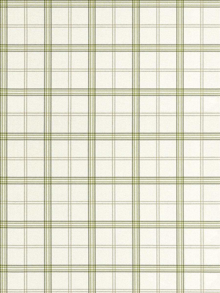 Hinson Ezra Plaid Olive Wallpaper - Image 2