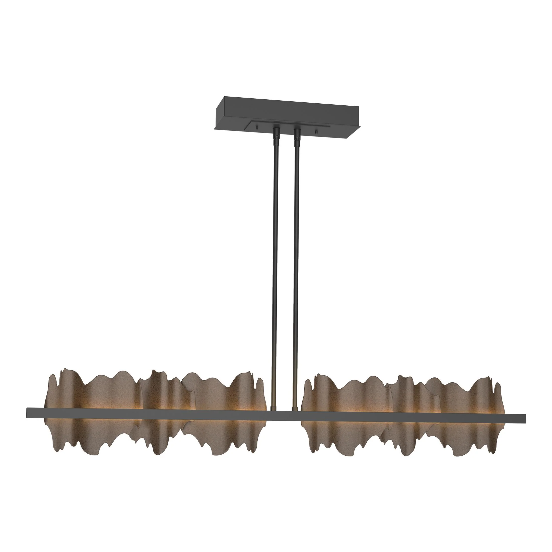 Hubbardton Forge 2020 Black Bronze Multi Hildene Large Led Pendant