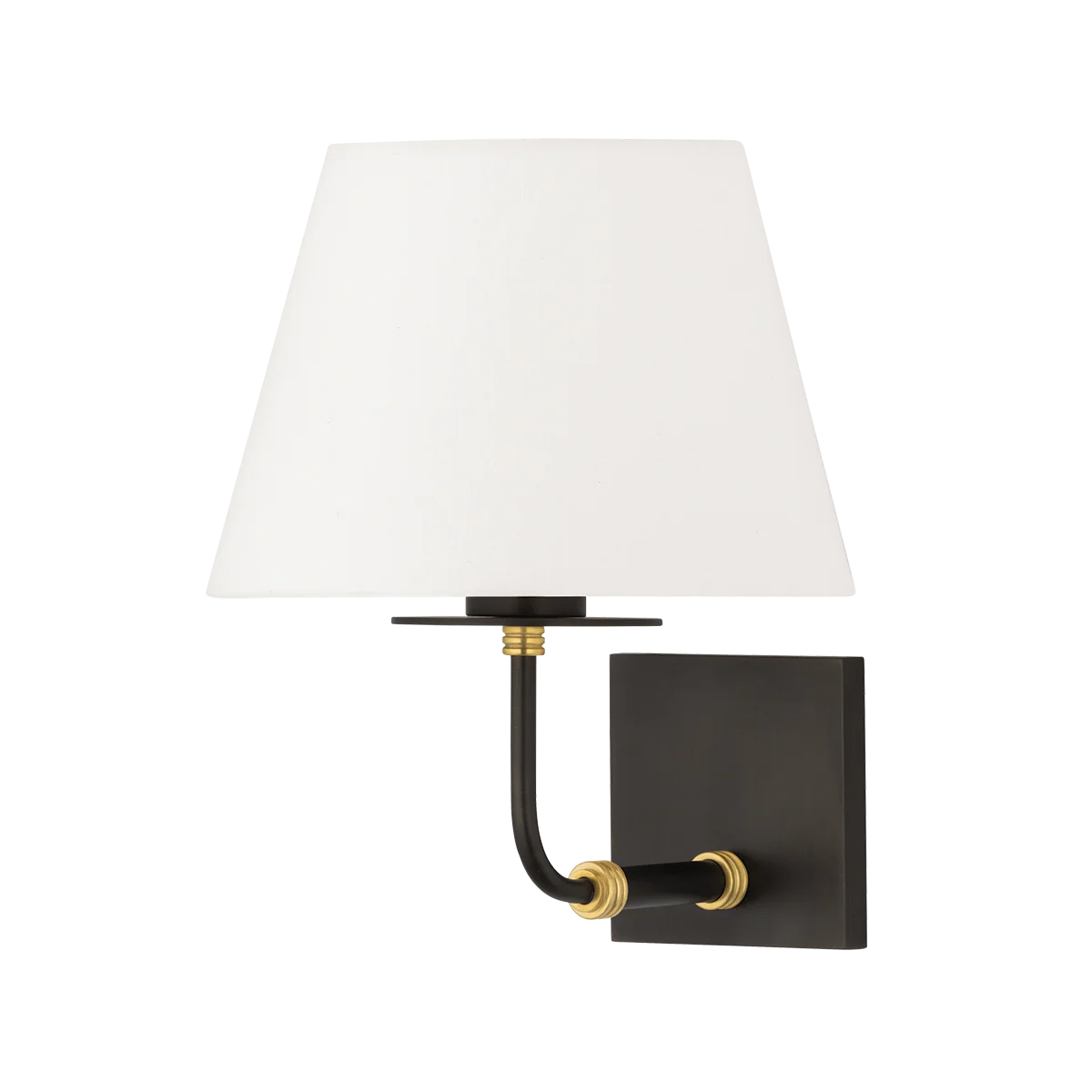 Hudson Valley Lighting Crown Heights Aged Brass 9.25W X 11.25H Wall Sconce