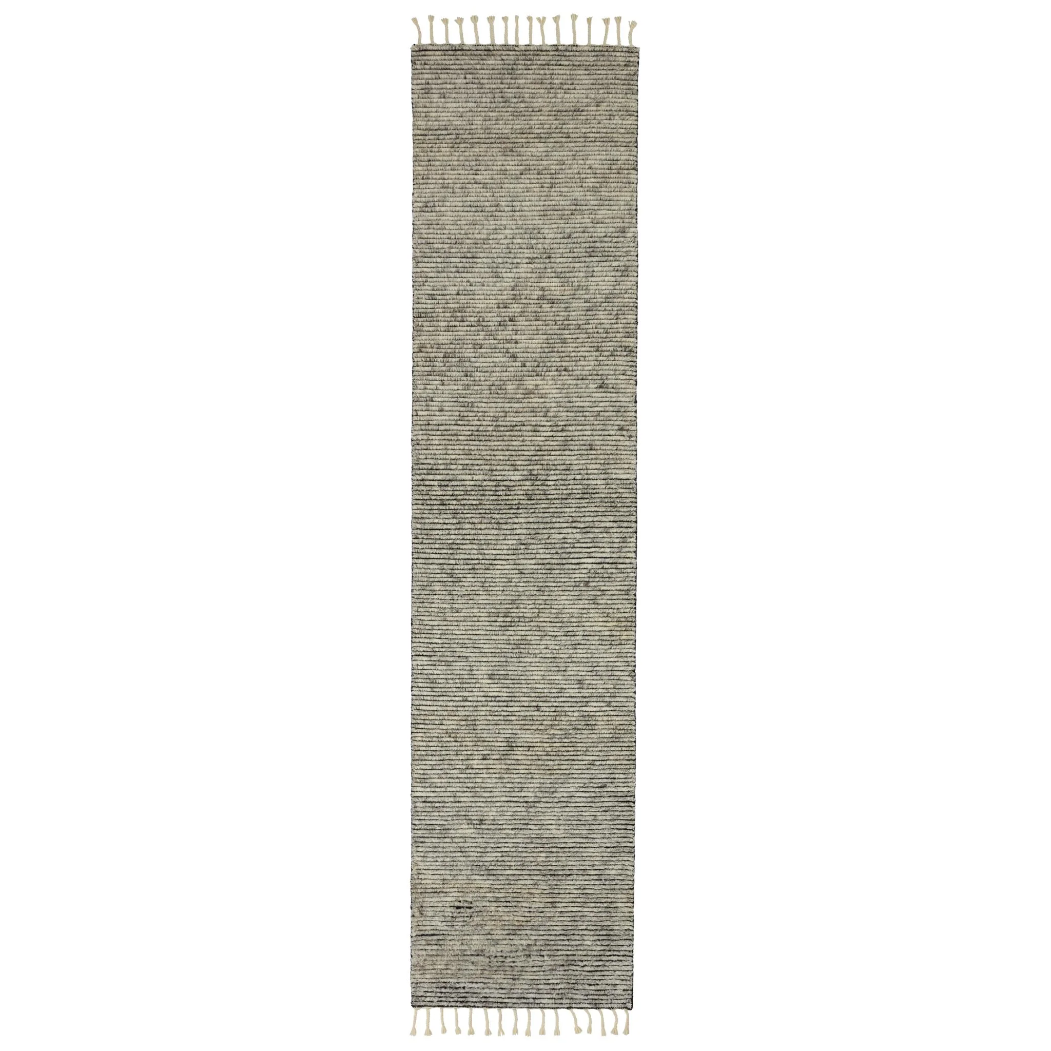 Jaipur Living Alpine Alpine Solid White / Gray 3' X 12' Rug - Image 6
