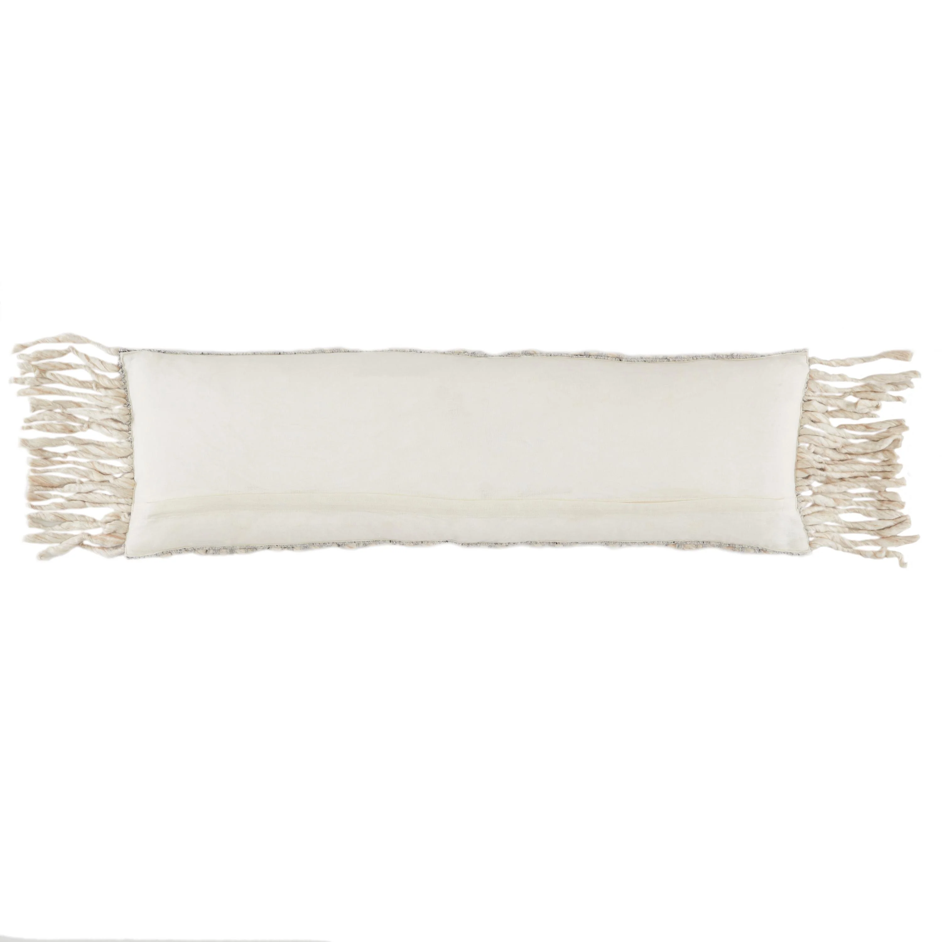 Jaipur Living Angora Artos Trellis Gray / Cream 13" X 48" Pillow - Image 2