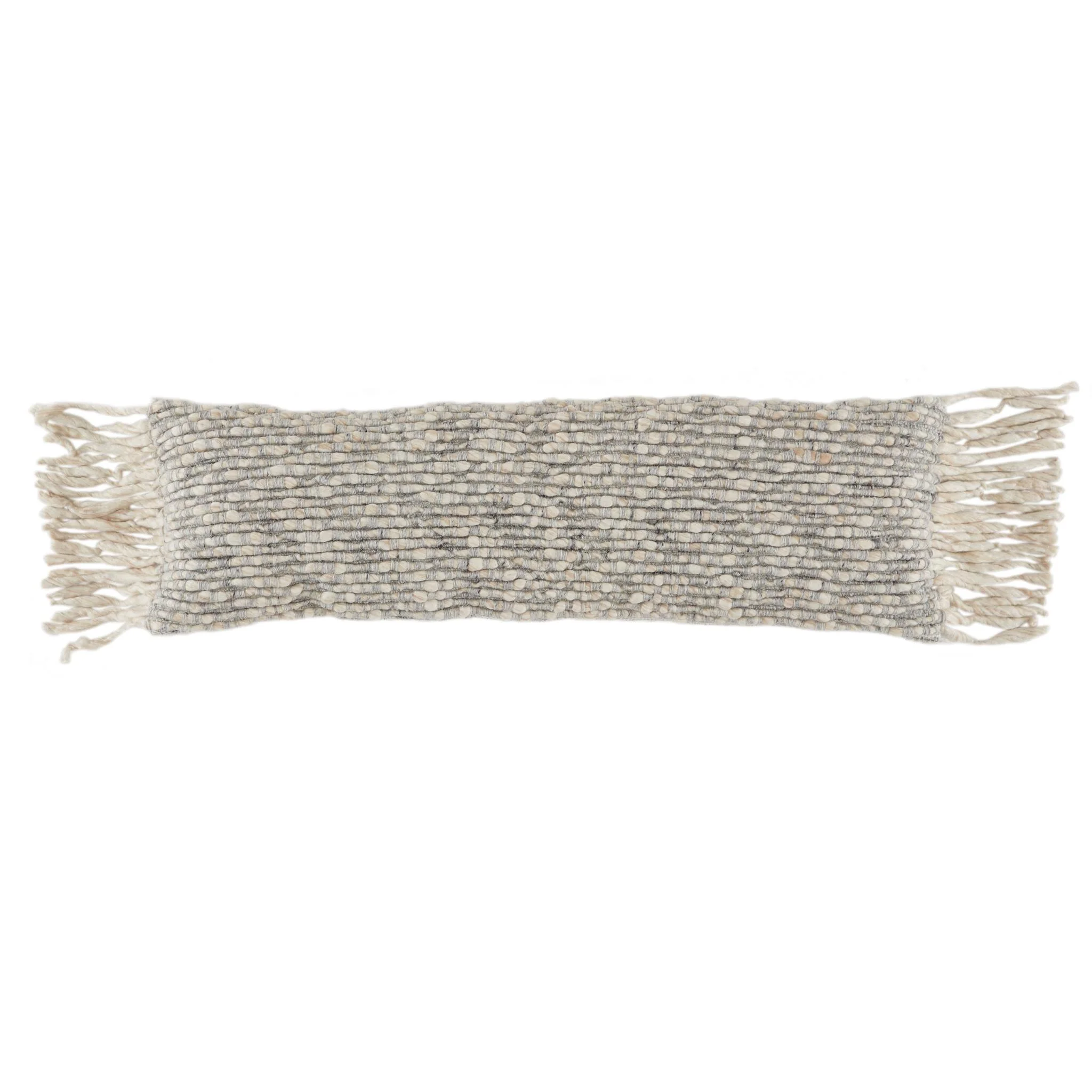 Jaipur Living Angora Artos Trellis Gray / Cream 13" X 48" Pillow - Image 5