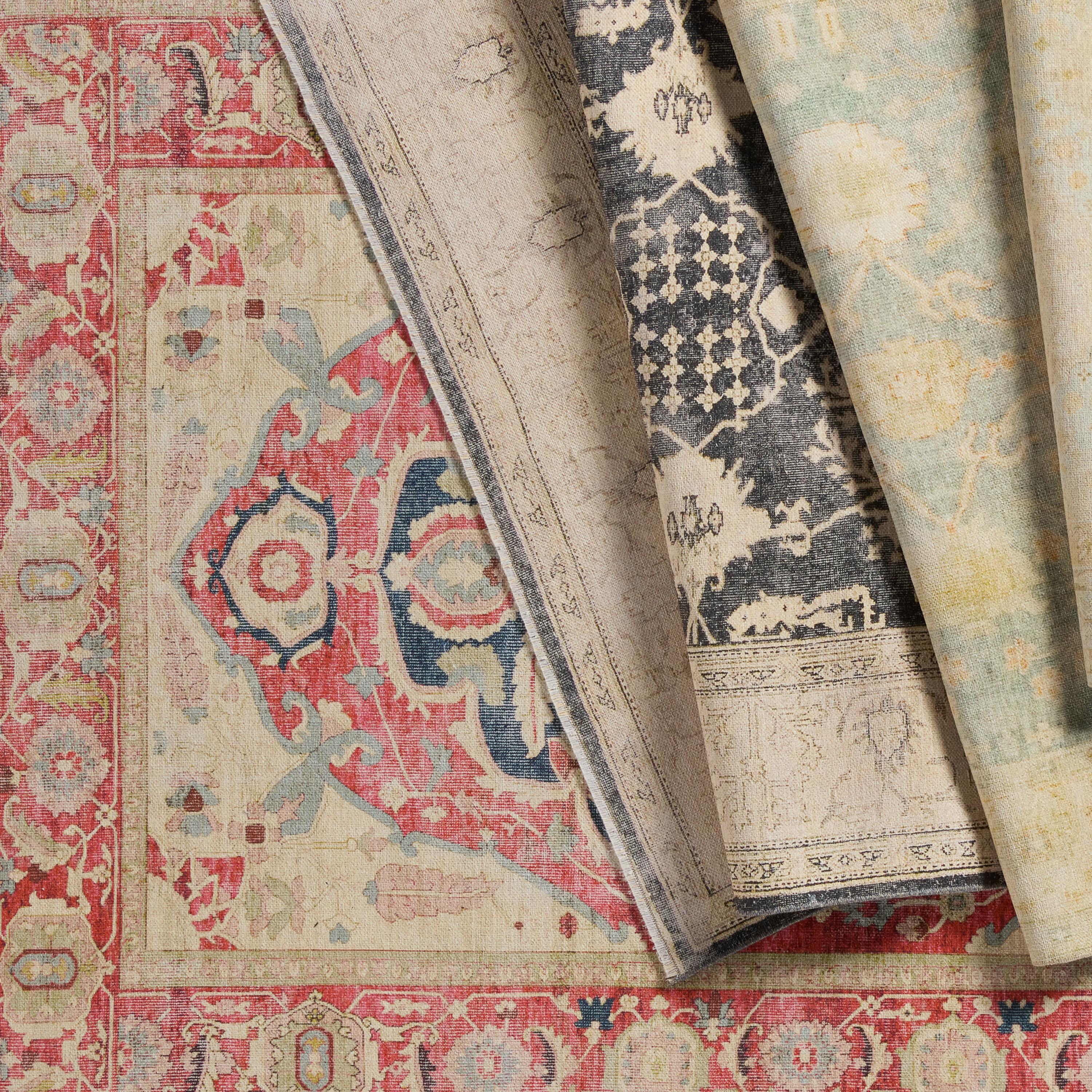 Jaipur Living Boheme Pia Border Navy / Cream 7'10" X 9'10" Rug - Image 3