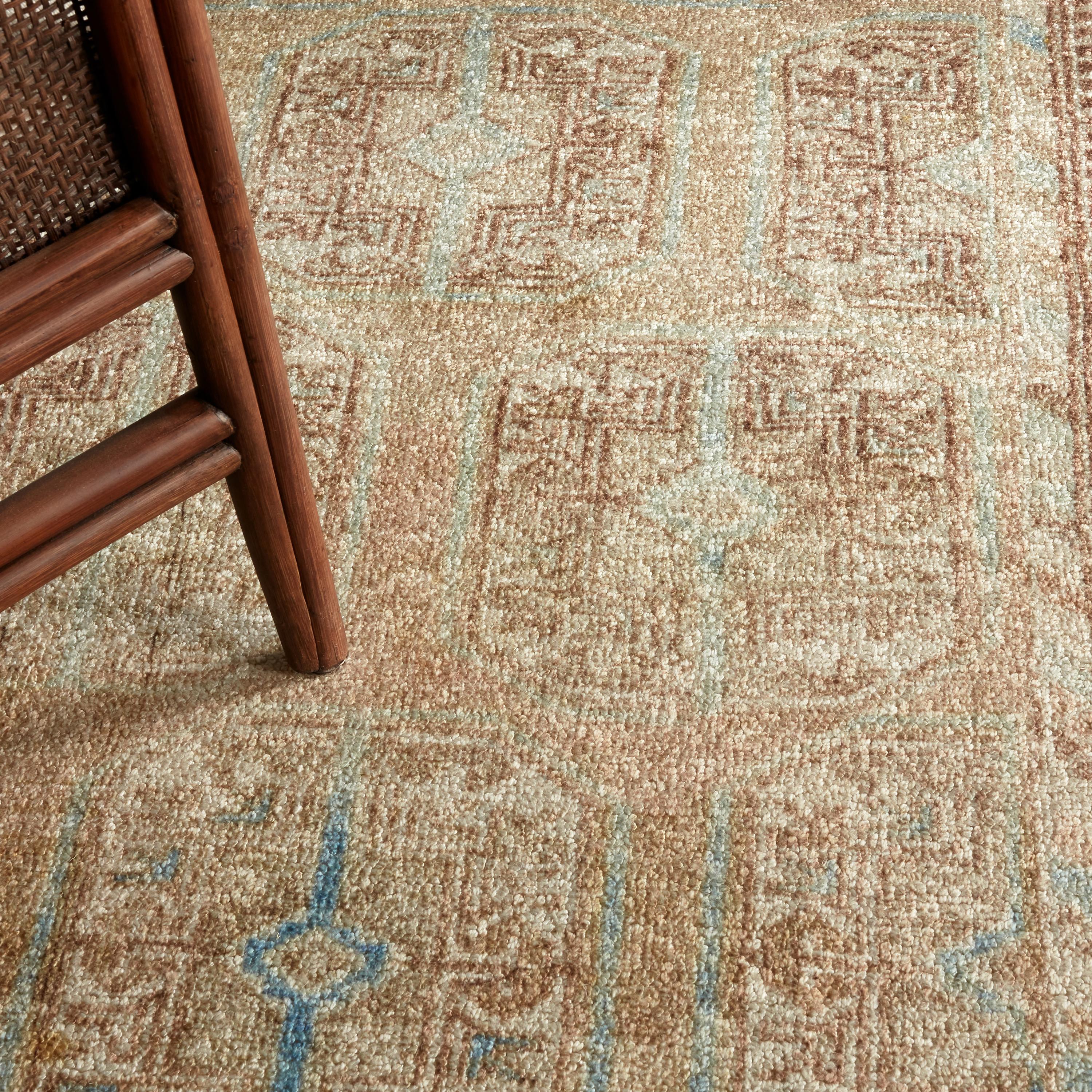 Jaipur Living Casen Magnus Tan / Blue 7'9" X 9'9" Rug - Image 6