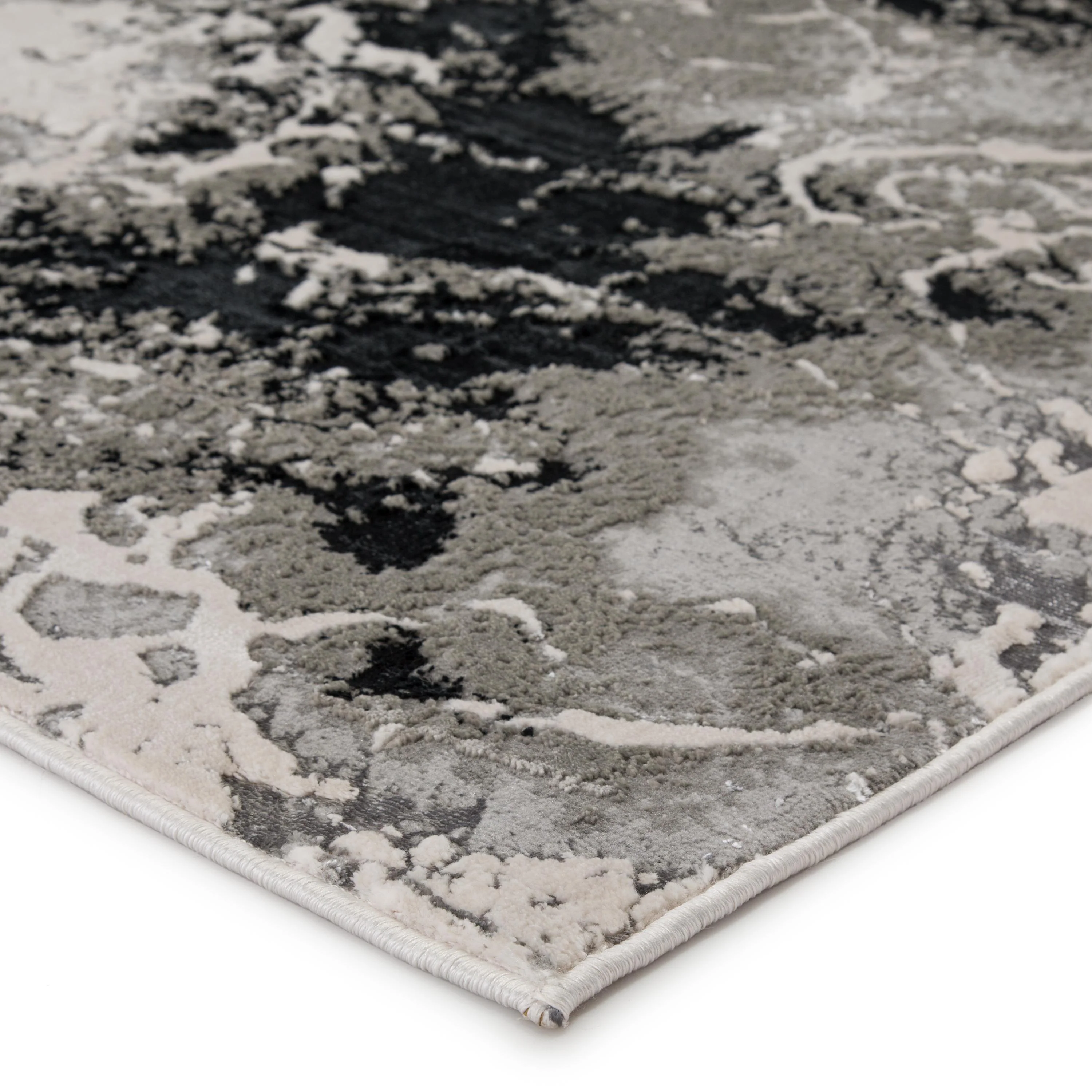 Jaipur Living Catalyst Fen Black / Gray 7'10" X 10'6" Rug - Image 2