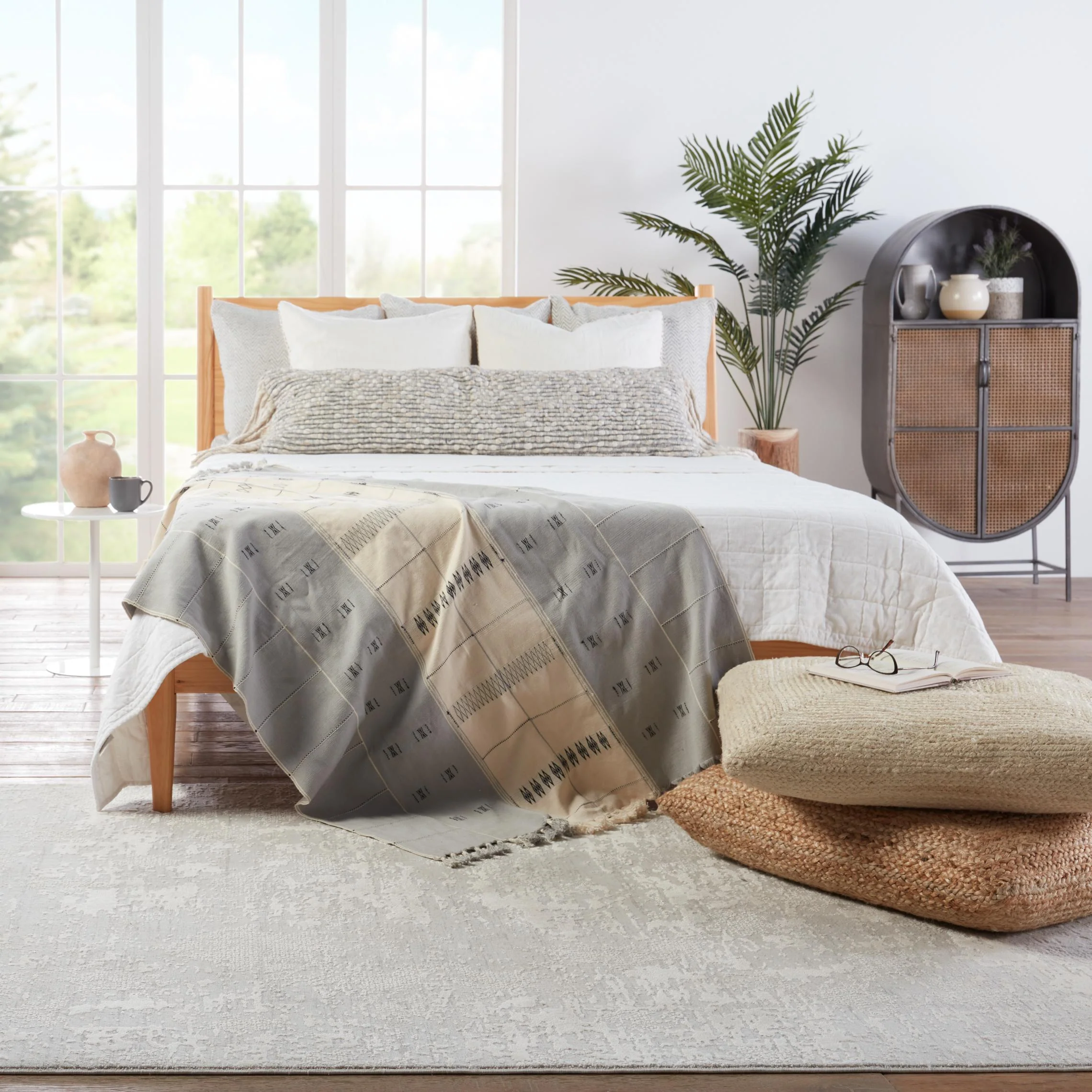 Jaipur Living Cirque Alcina Light Gray / Cream 9'2" X 11'9" Rug - Image 6