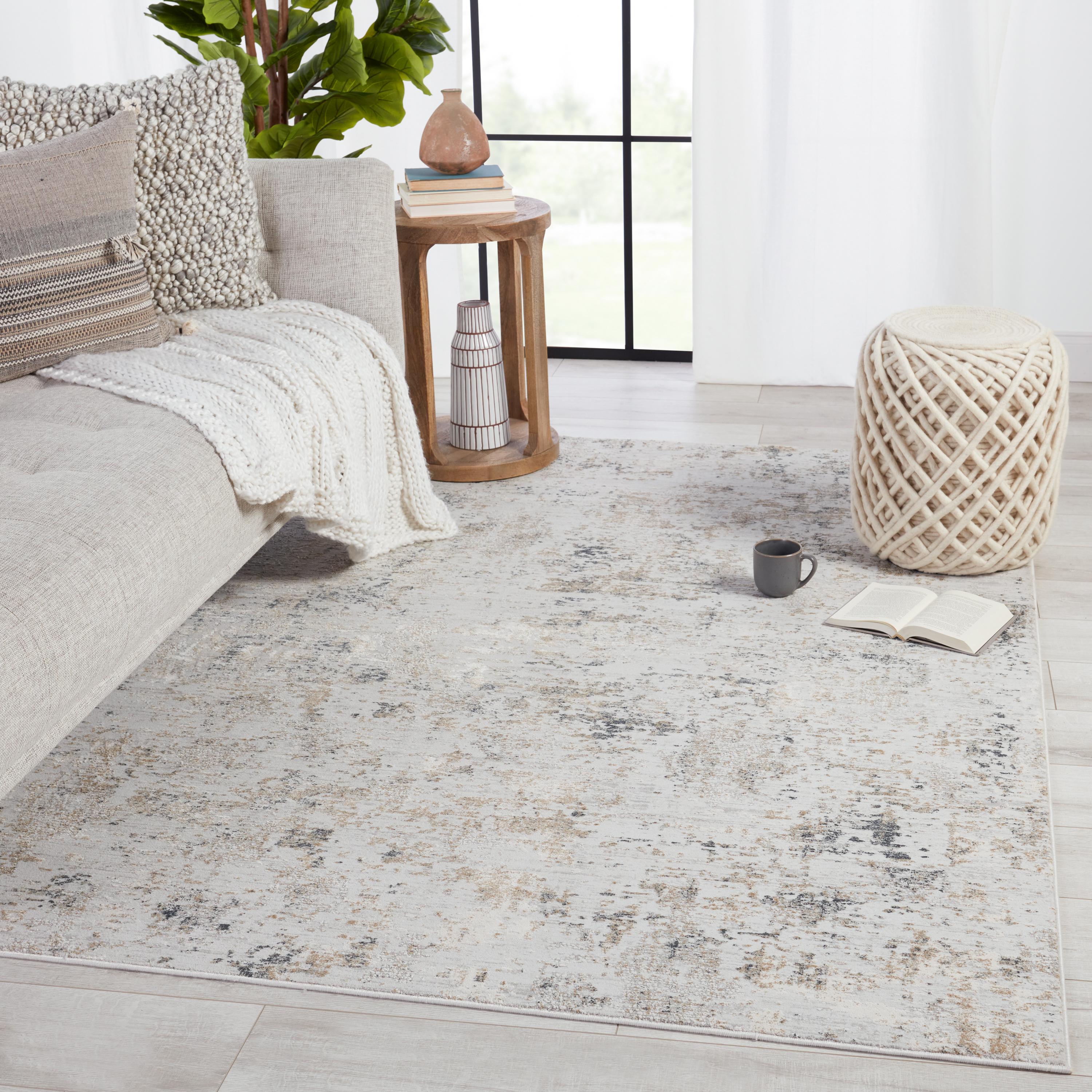 Jaipur Living Cirque Alcina Light Gray / Gold 9'2" X 11'9" Rug - Image 5