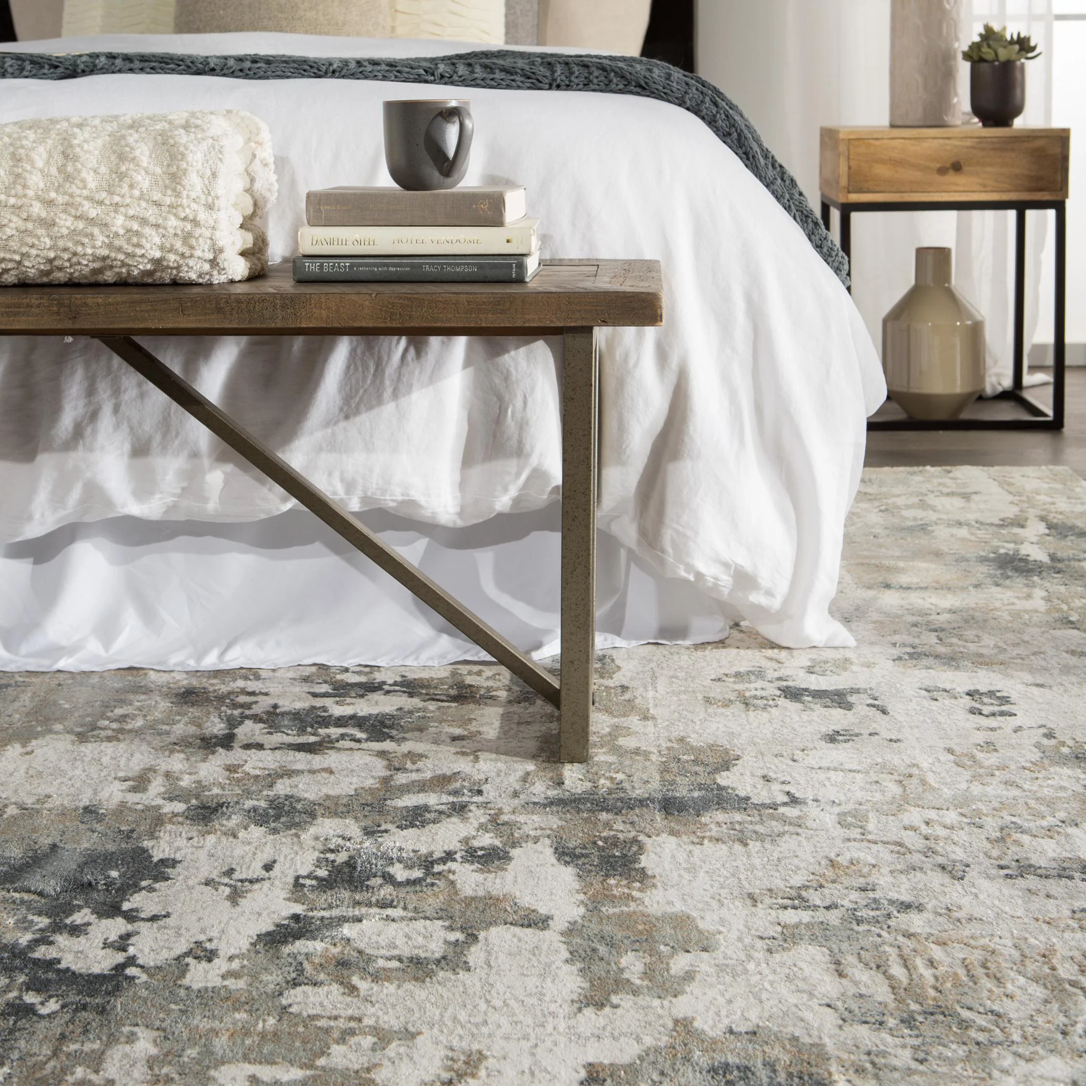 Jaipur Living Cirque Lynne White / Slate 9'2" X 11'9" Rug - Image 5