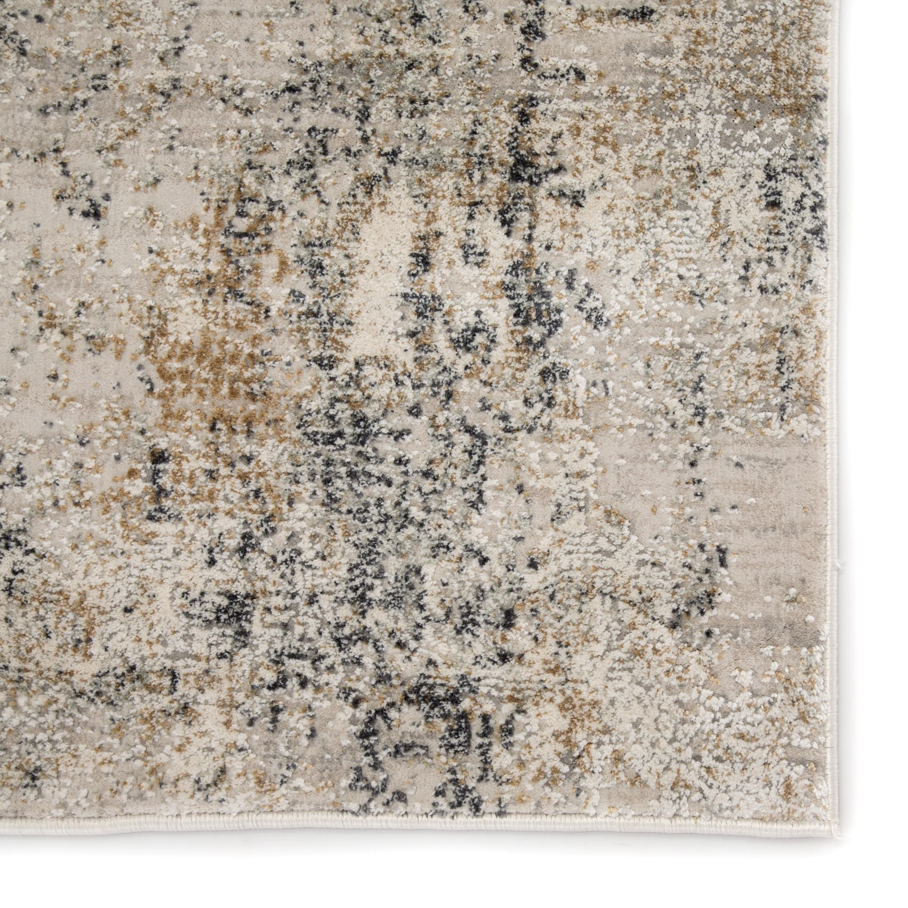 Jaipur Living Cirque Ramsey Abstract Gray / Gold 9'2" X 11'9" Rug - Image 2