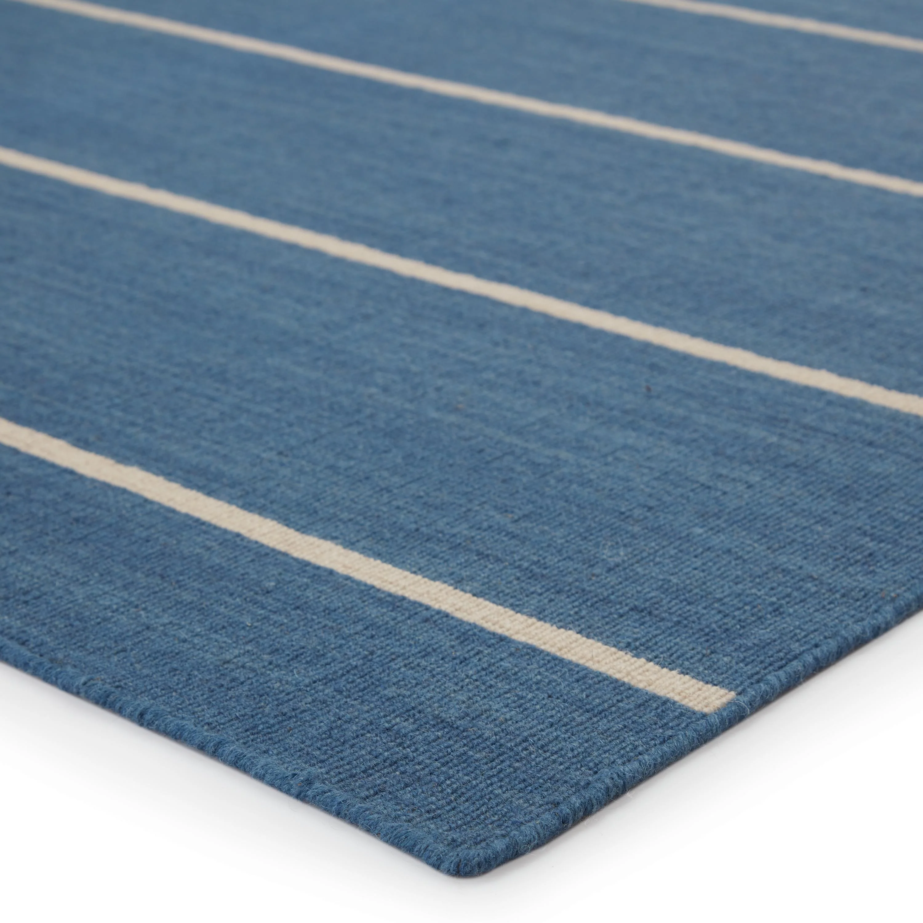 Jaipur Living Coastal Shores Cape Cod Blue / Cream 2'6" X 8' Rug - Image 2