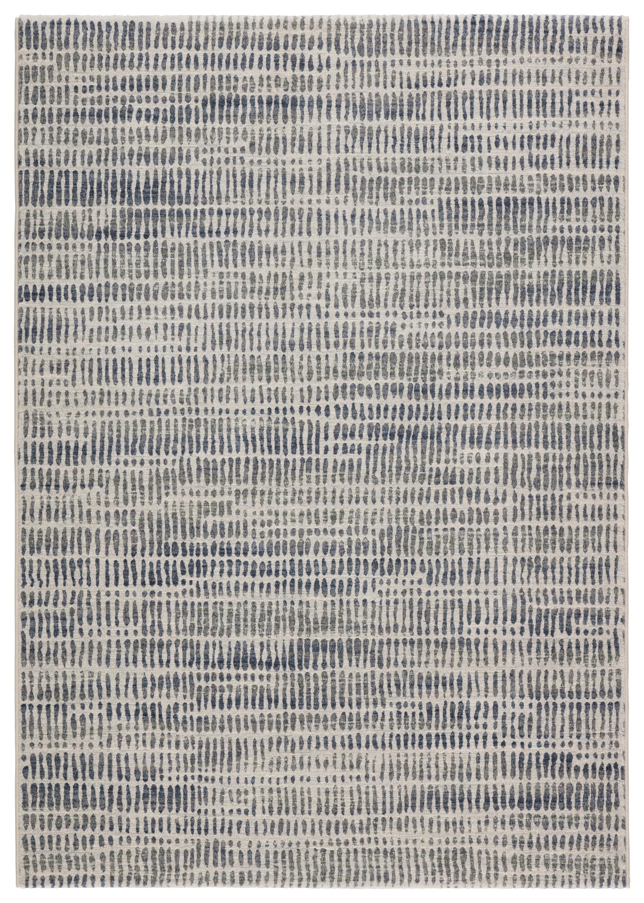 Jaipur Living Dash Escape Dots Gray / Blue 2' X 3' Rug