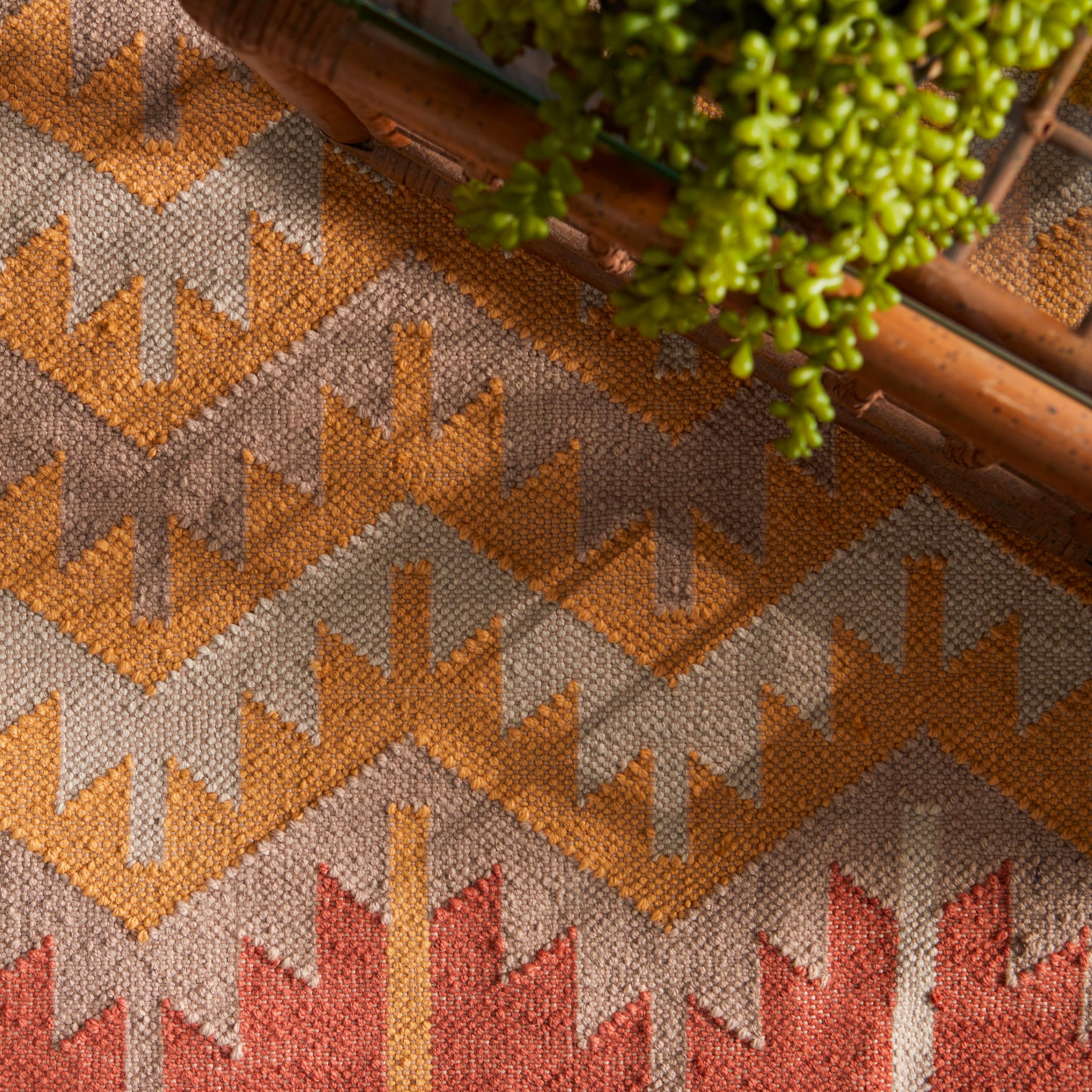 Jaipur Living Desert Emmett Orange / Beige 3'6" X 5'6" Rug - Image 2