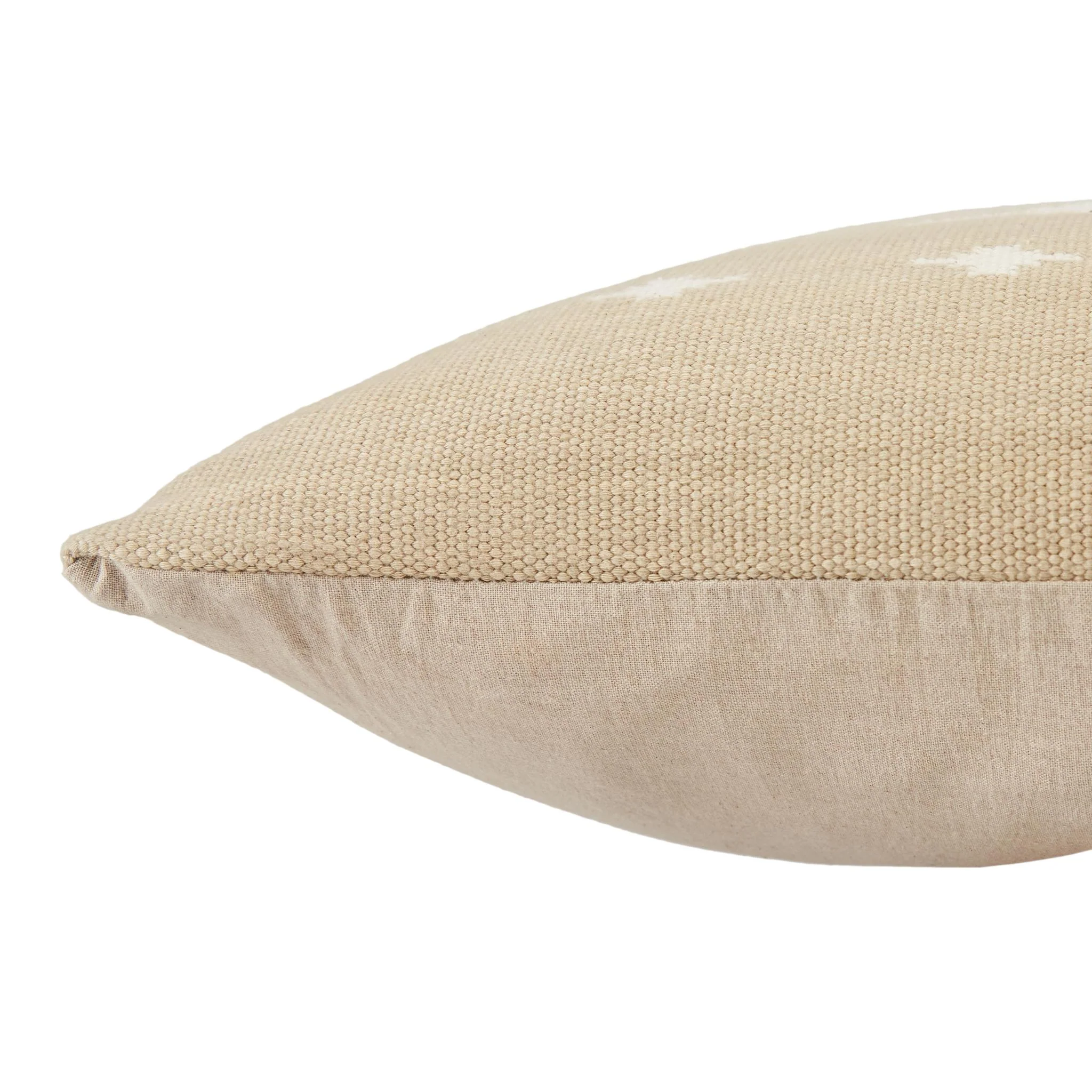 Jaipur Living Emani Ikenna Tribal Taupe / Cream 16" X 24" Pillow - Image 4