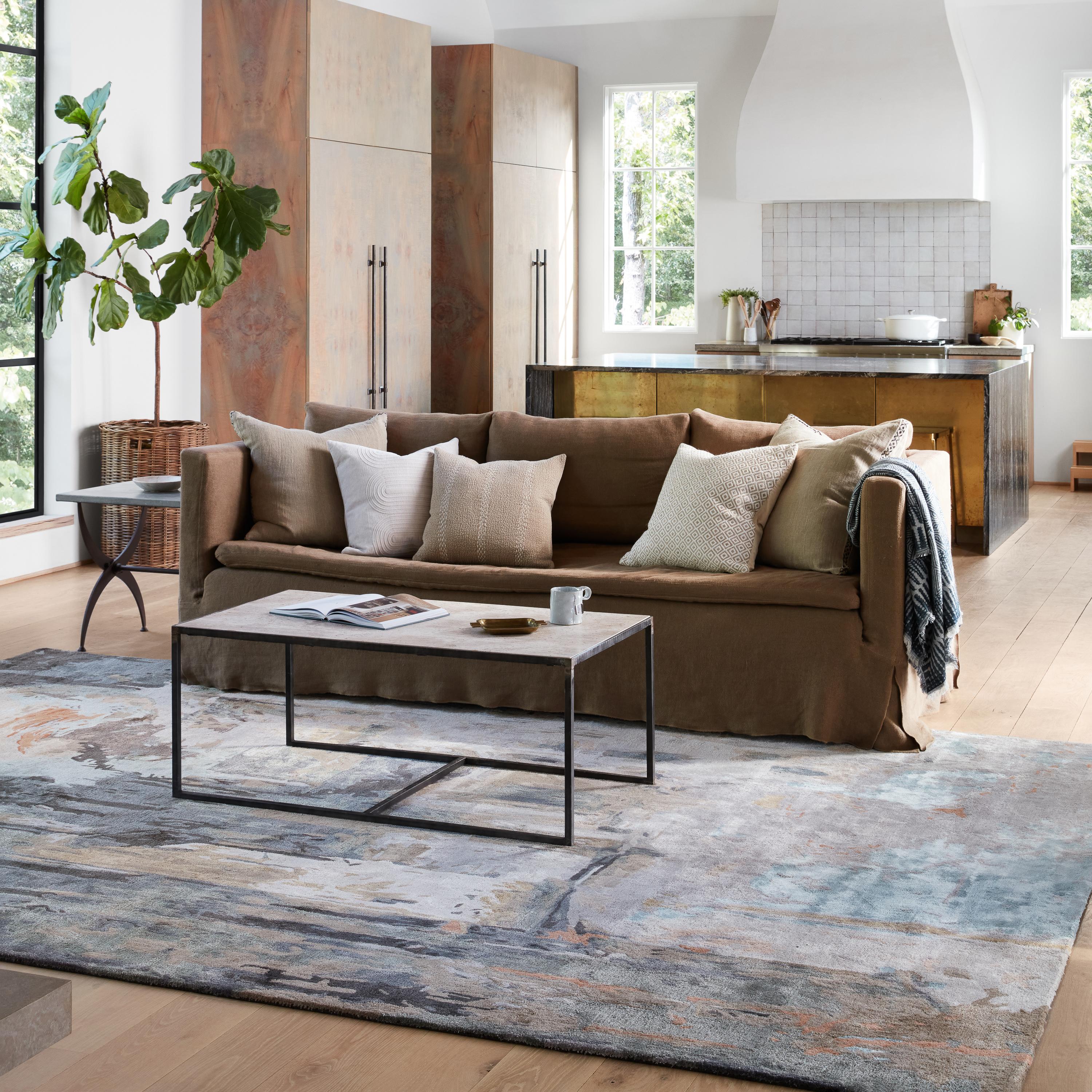 Jaipur Living Genesis Luella Gray / Blush 12' X 18' Rug - Image 2