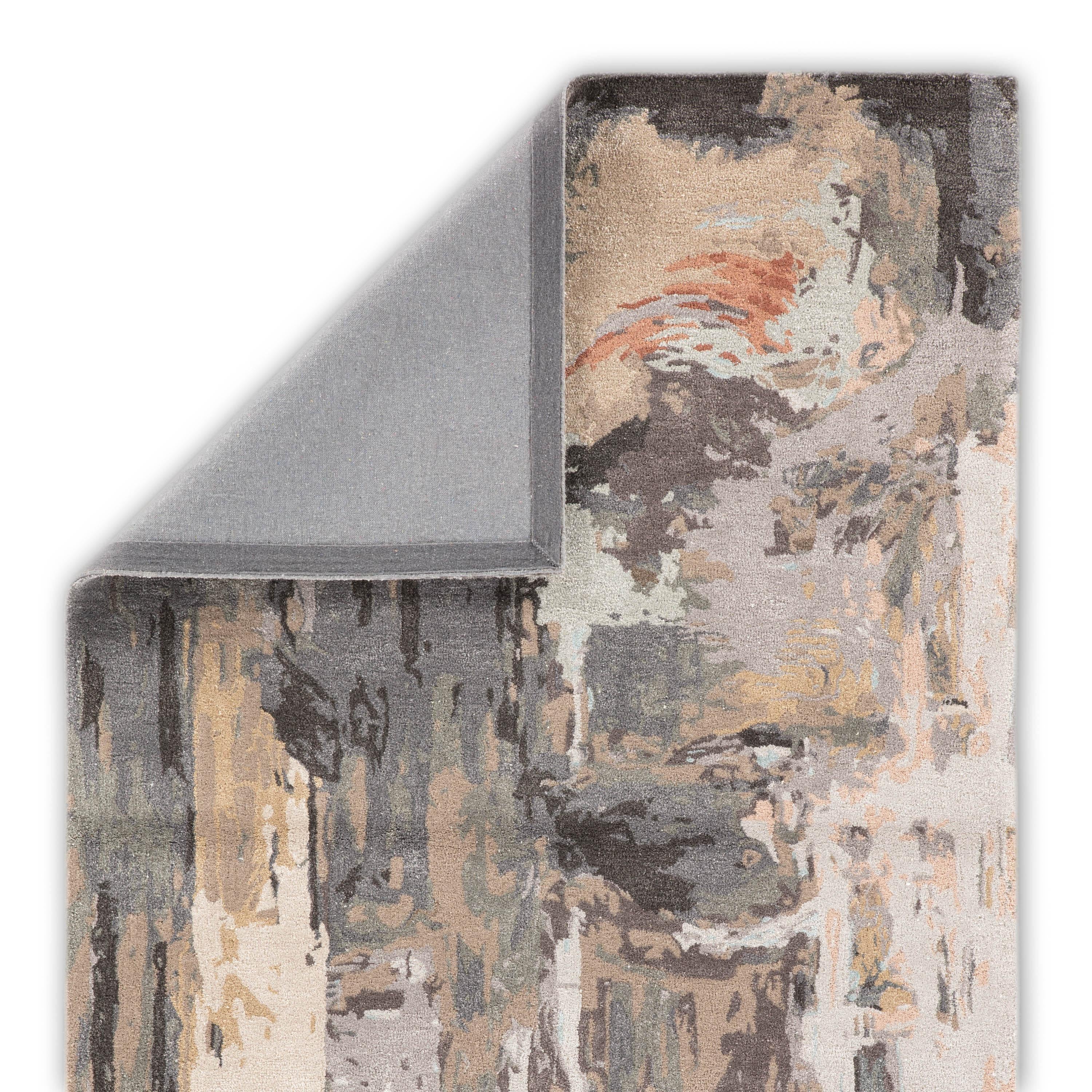 Jaipur Living Genesis Luella Gray / Blush 12' X 18' Rug - Image 3