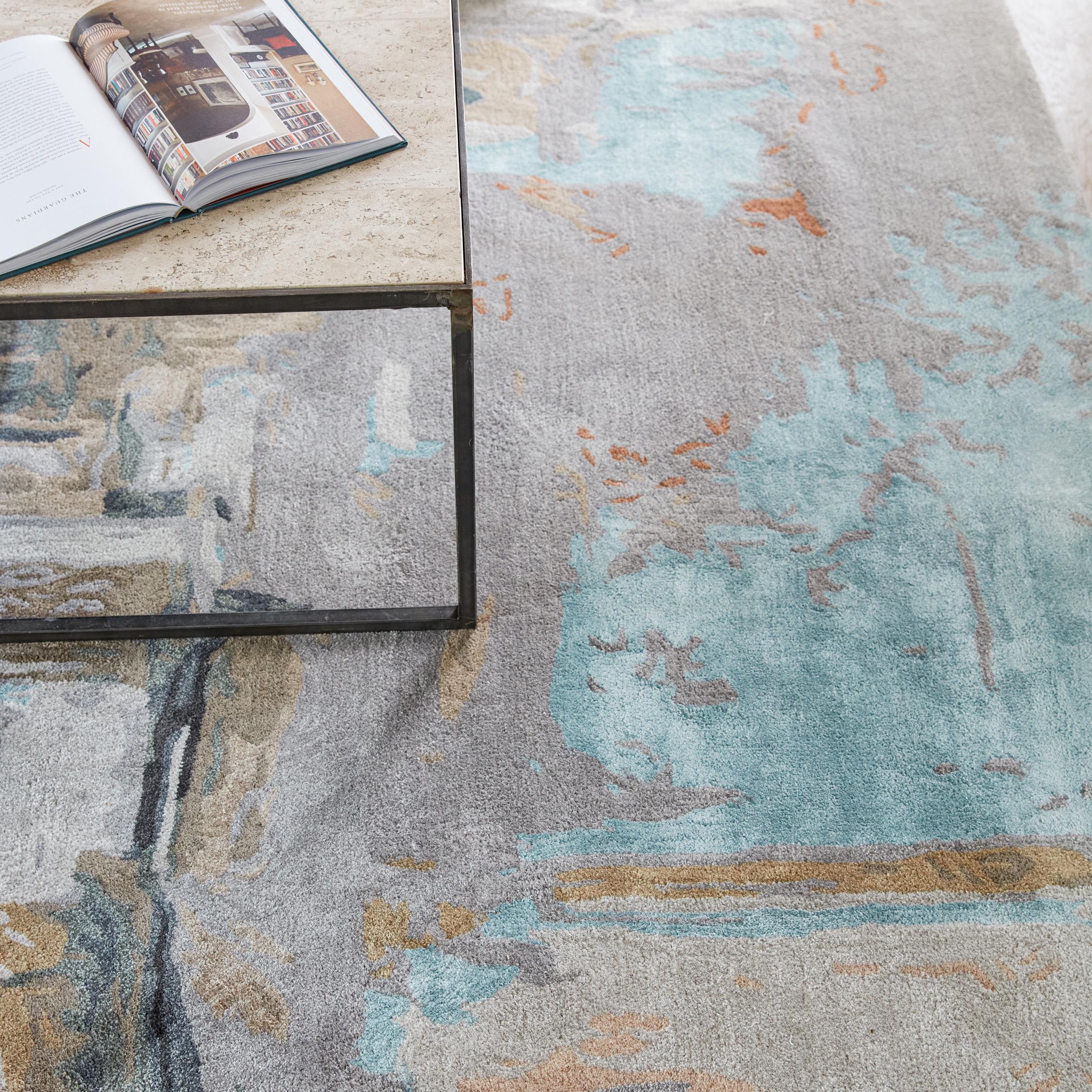 Jaipur Living Genesis Luella Gray / Blush 6' Rnd Rug - Image 6
