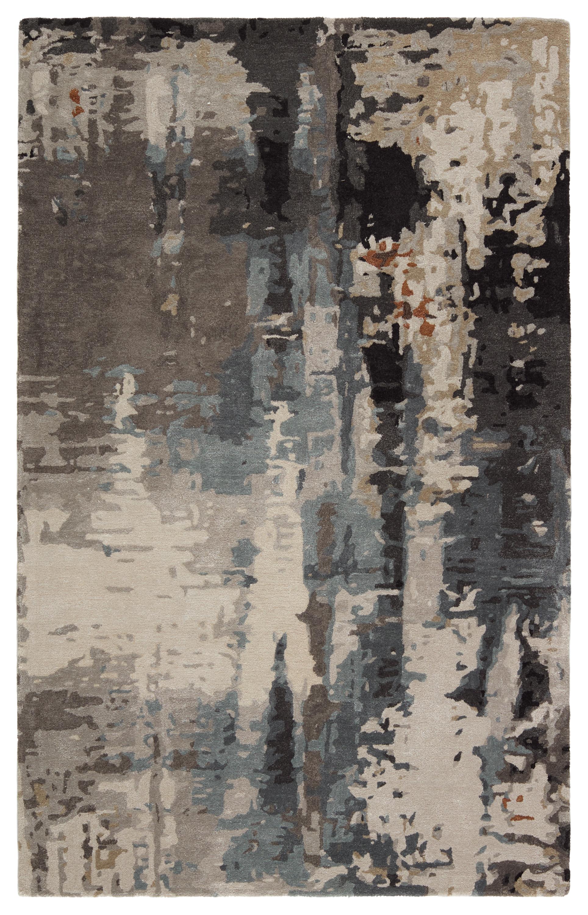 Jaipur Living Genesis Matcha Gray / Black 5' X 8' Rug - Image 6