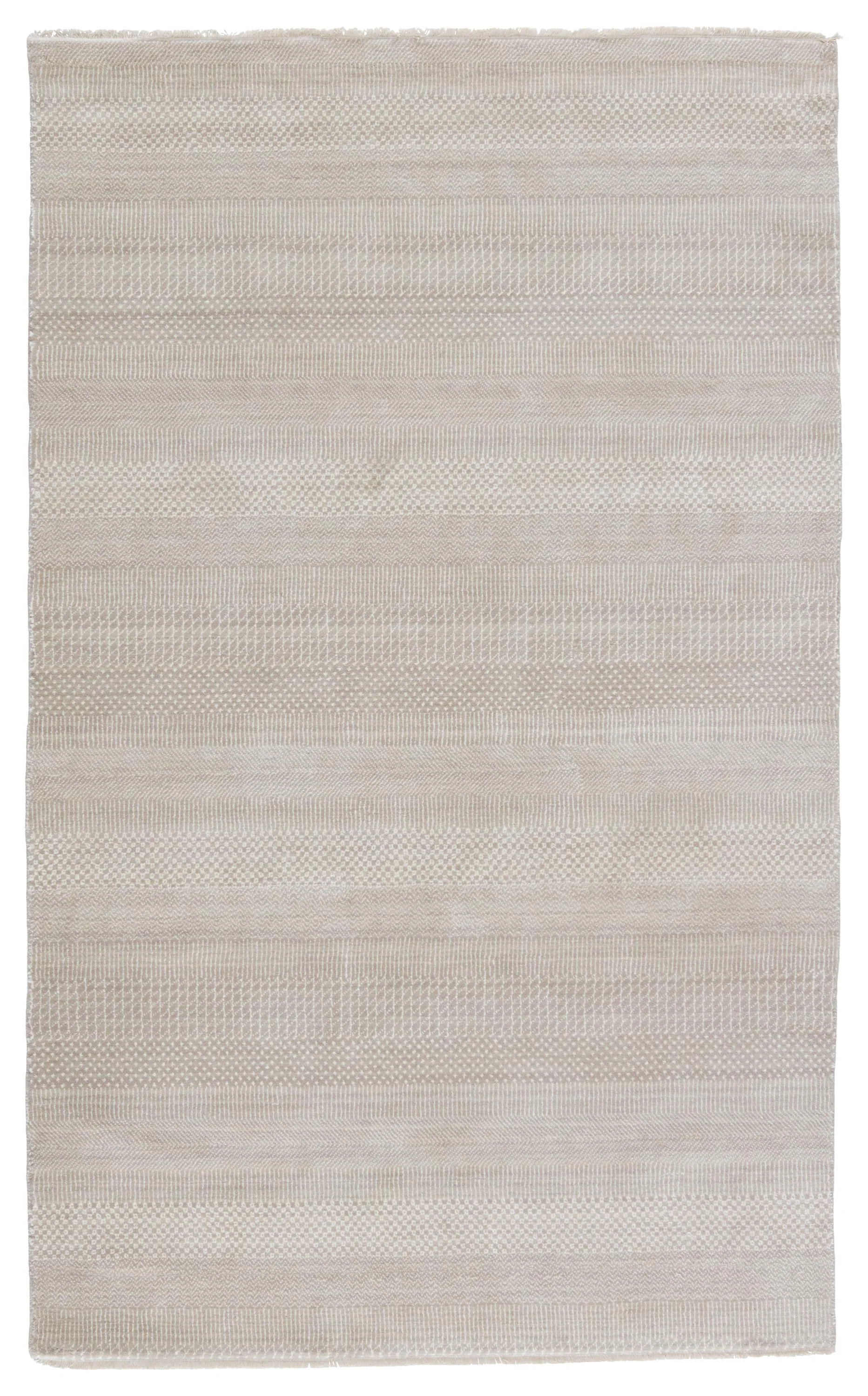 Jaipur Living Merritt Adler Geometric Light Gray / Ivory 10' X 14' Rug - Image 3