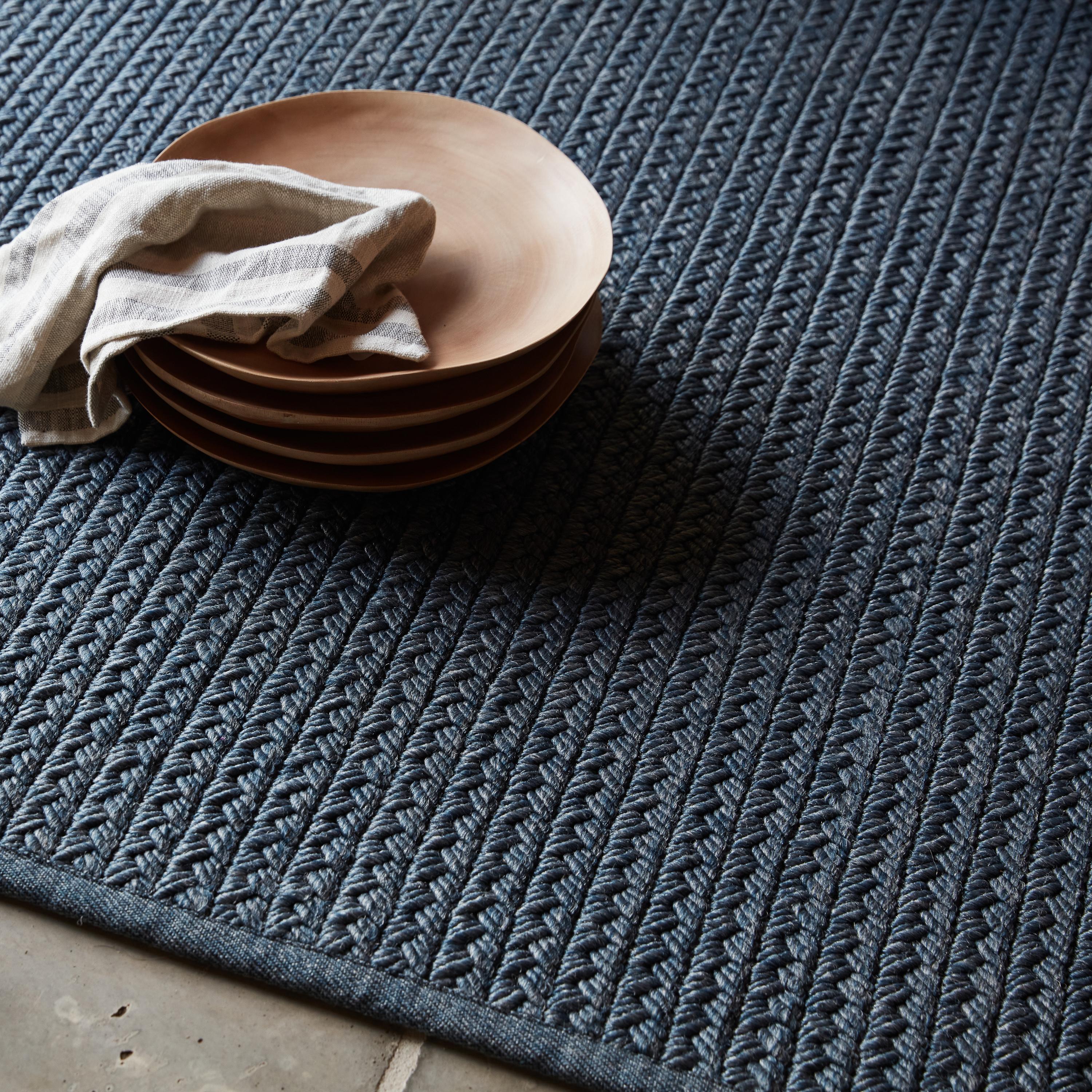 Jaipur Living Nirvana Premium Iver Stripes Blue / Gray 10' X 14' Rug - Image 7