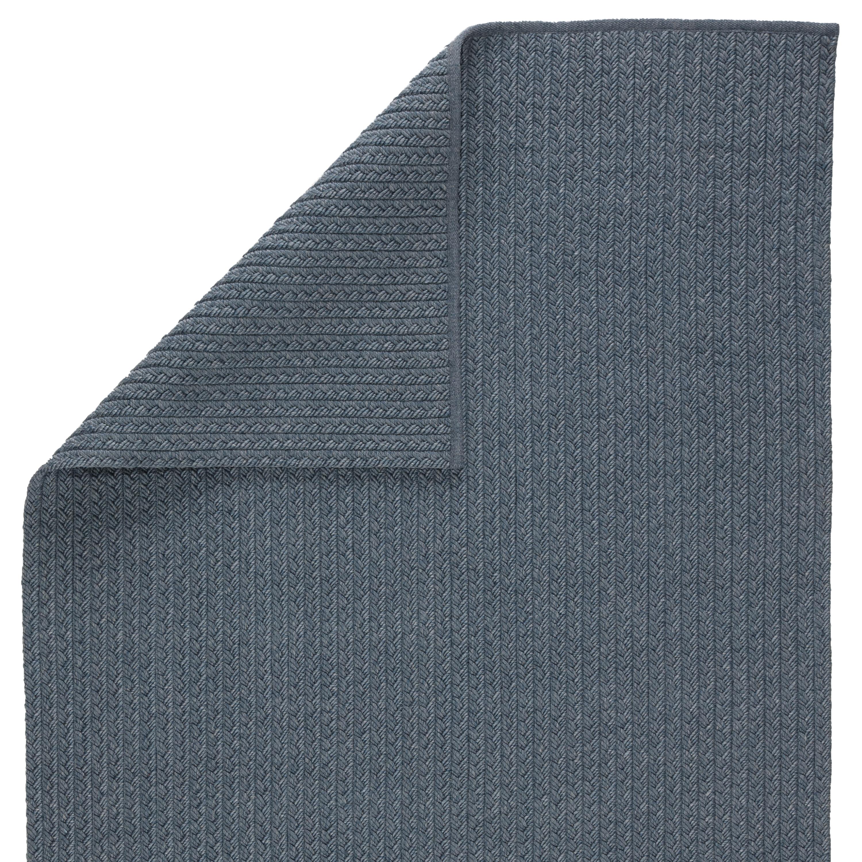 Jaipur Living Nirvana Premium Iver Stripes Blue / Gray 2' X 3' Rug - Image 3