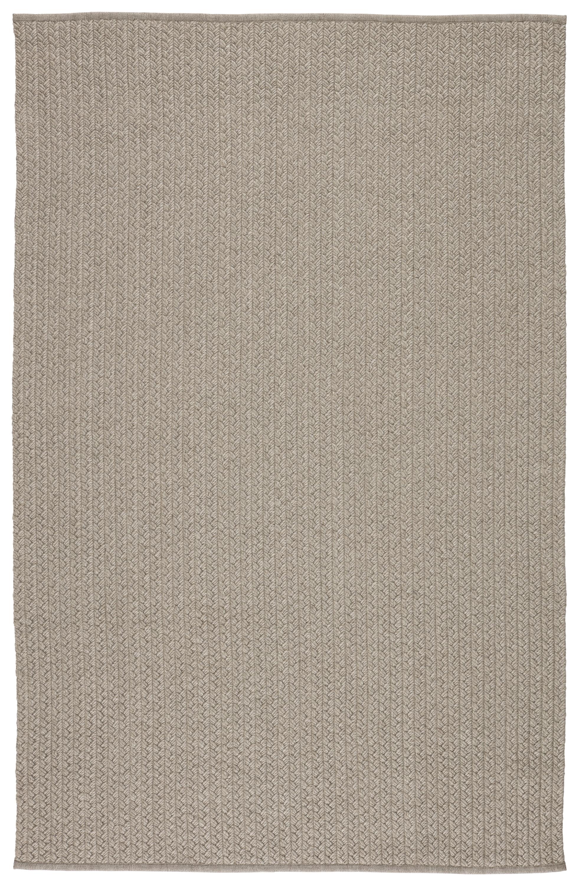 Jaipur Living Nirvana Premium Iver Stripes Light Gray 10' X 14' Rug - Image 6