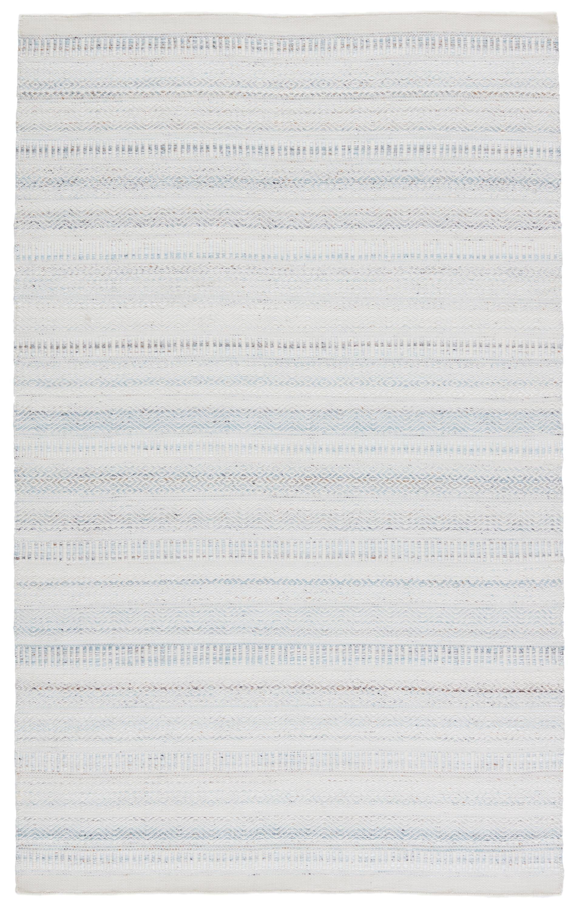 Jaipur Living Penrose Parson Geometric Light Blue / Ivory 10' X 14' Rug