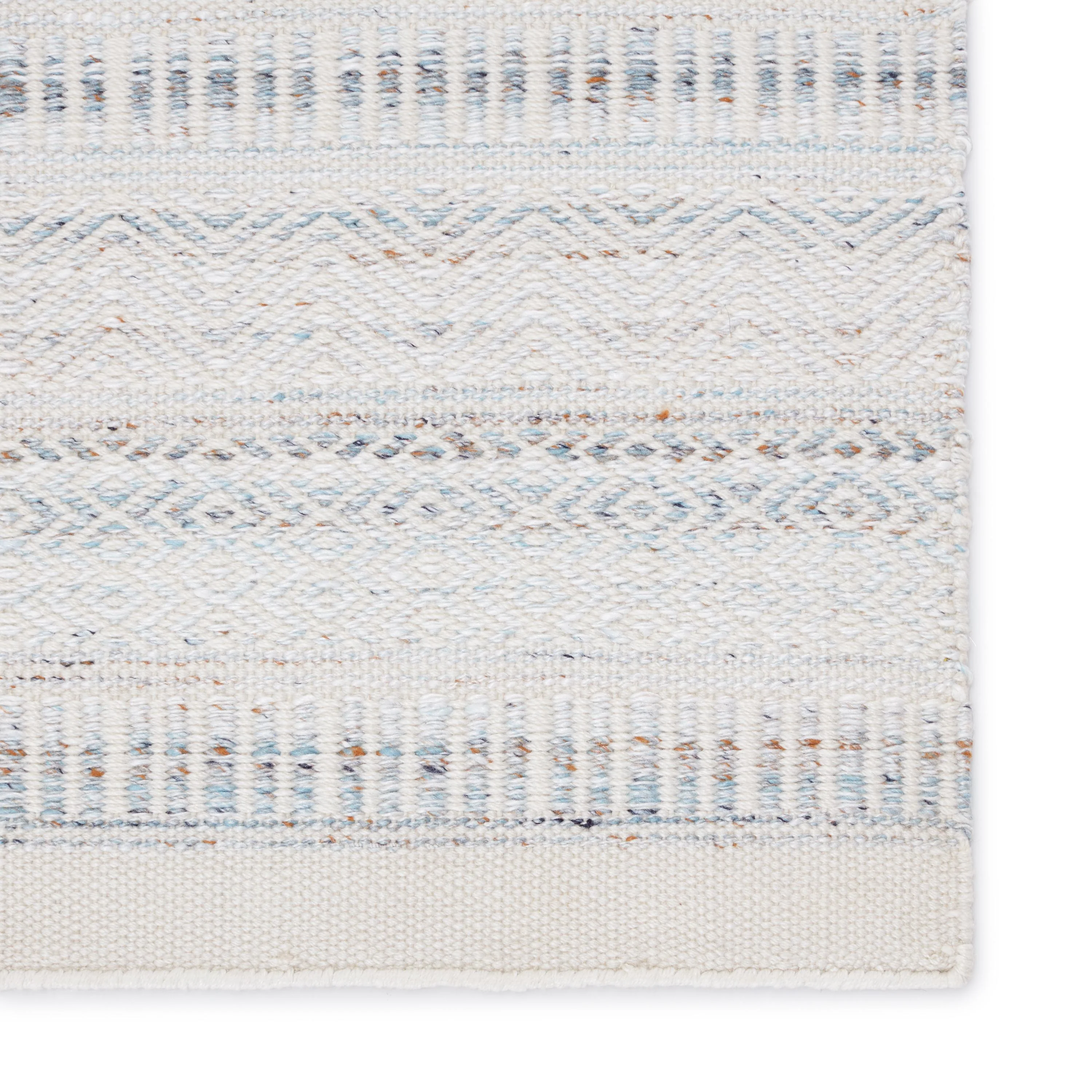 Jaipur Living Penrose Parson Geometric Light Blue / Ivory 10' X 14' Rug - Image 4