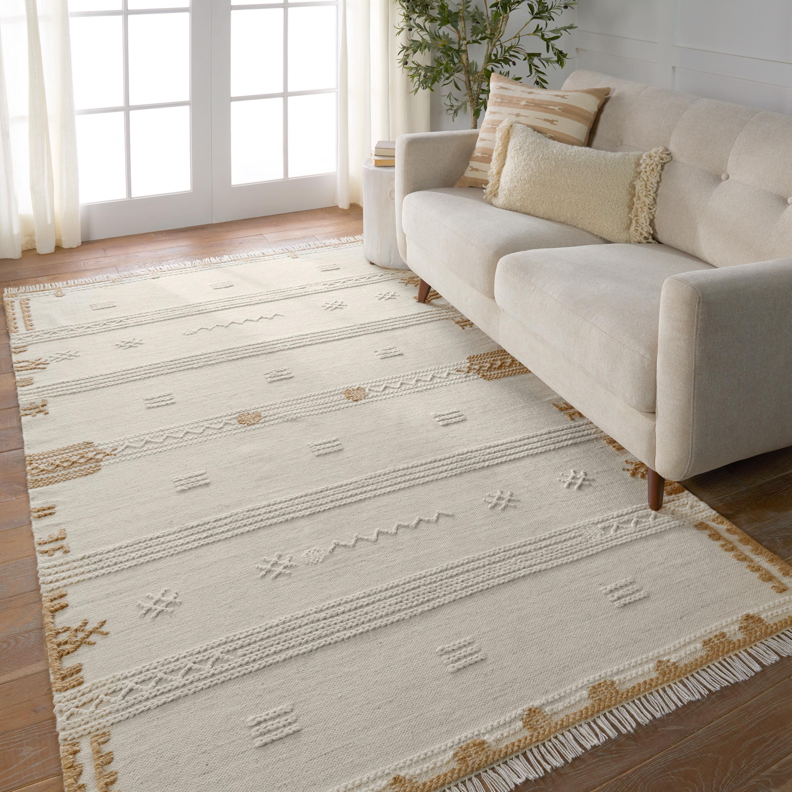 Jaipur Living Revelry Noble Trellis Ivory / Brown 5' X 8' Rug - Image 3