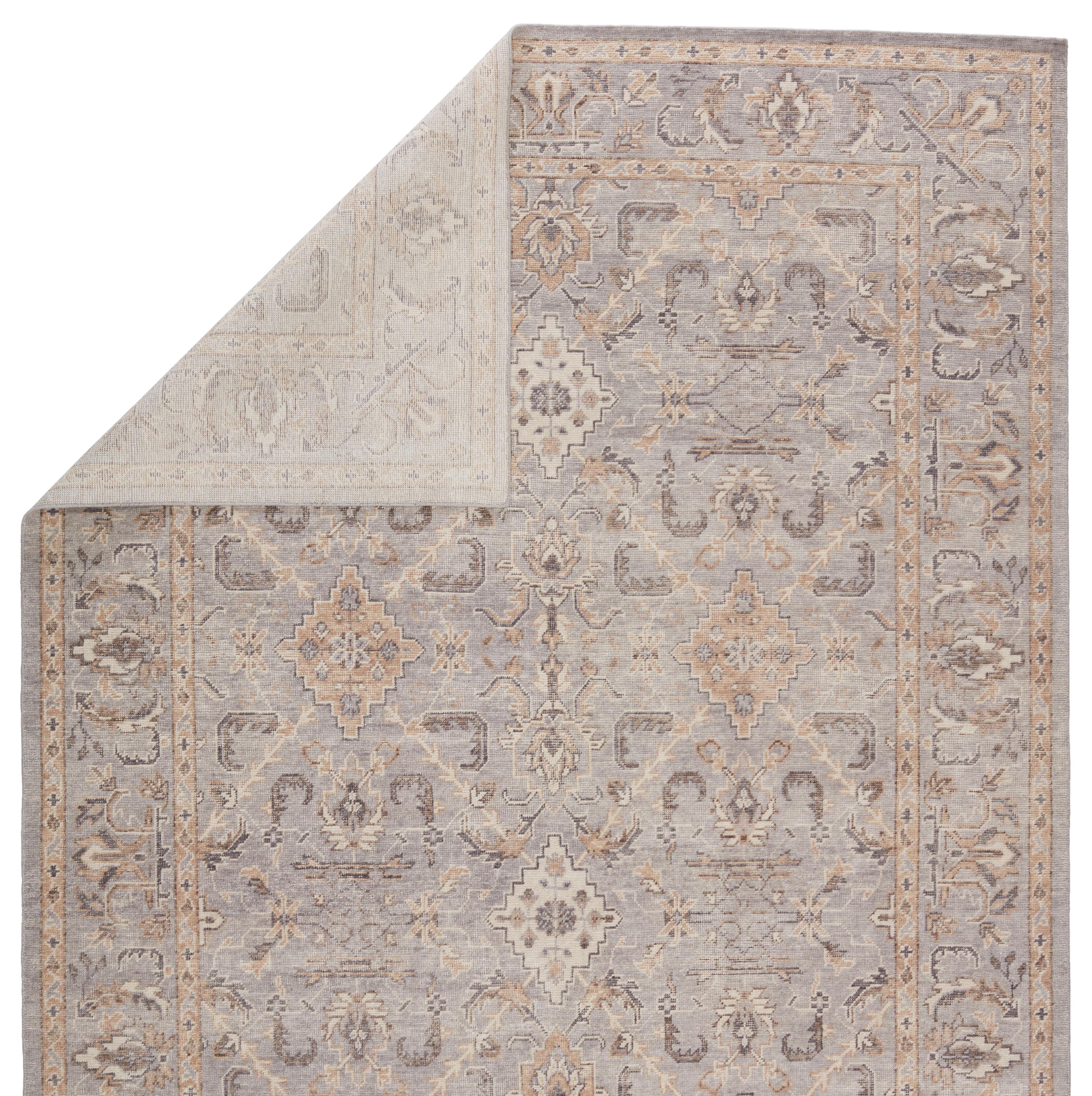 Jaipur Living Revolution Wyndham Oriental Light Gray / Tan 10' X 14' Rug - Image 3
