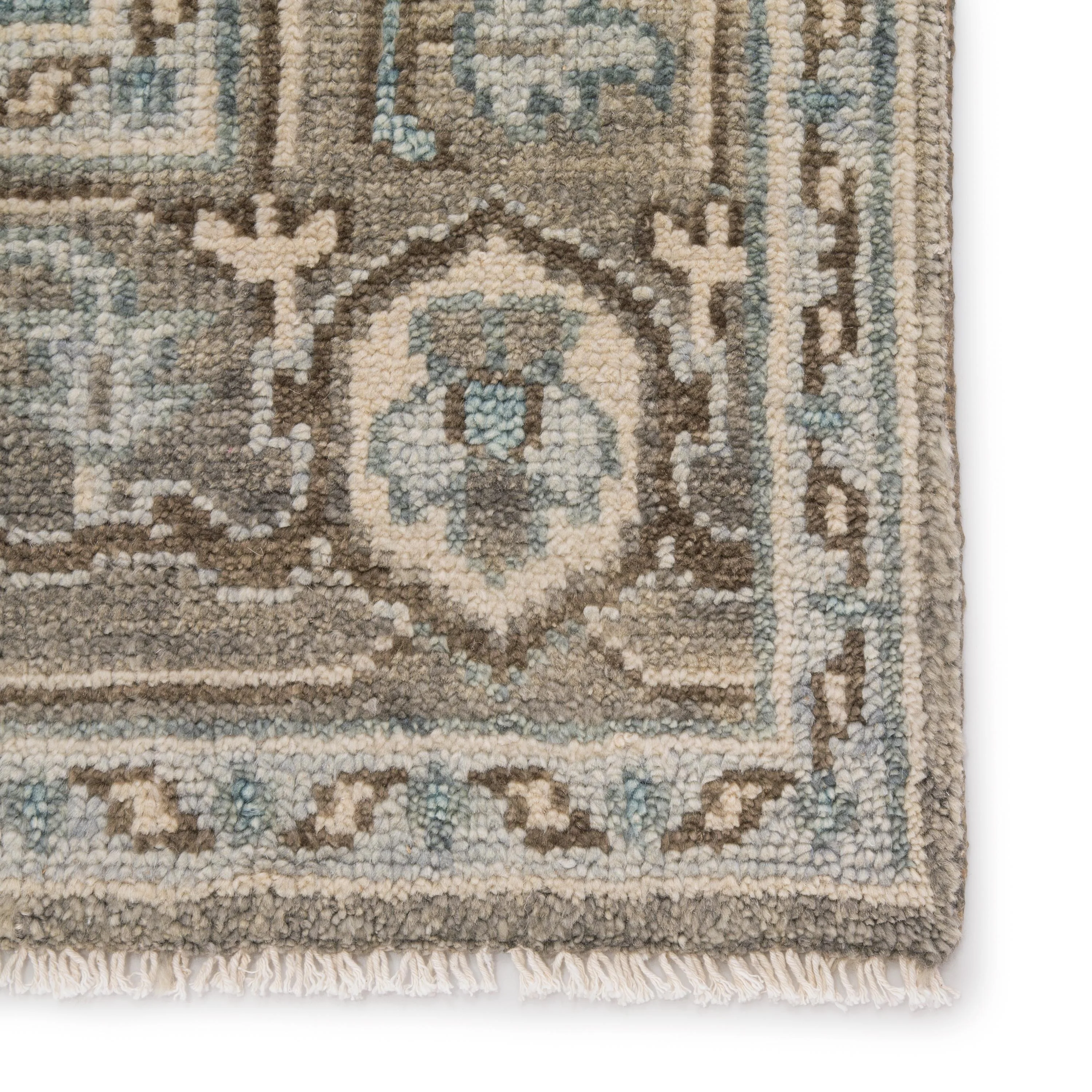 Jaipur Living Salinas Flynn Border Gray / Blue 10' X 14' Rug - Image 2