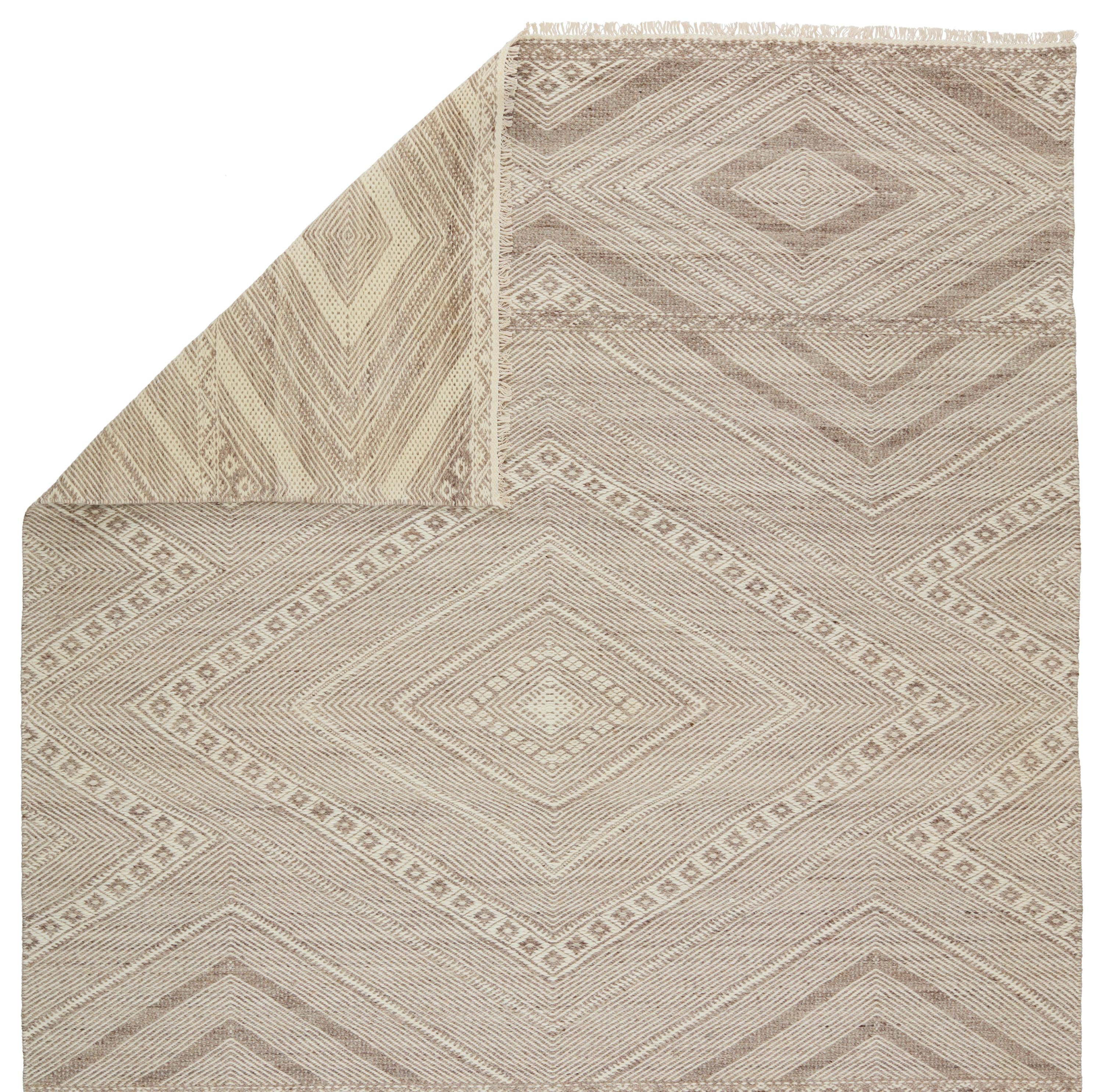 Jaipur Living Satori Suriya Chevron Taupe / Cream 8' X 10' Rug - Image 3