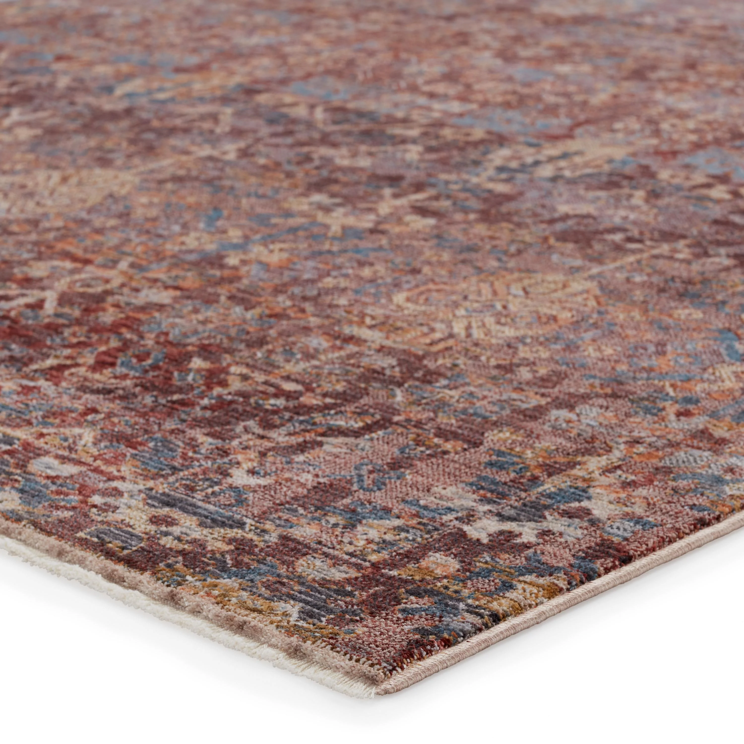 Jaipur Living Valentia Marisol Oriental Maroon / Blue 5' X 8' Rug - Image 2