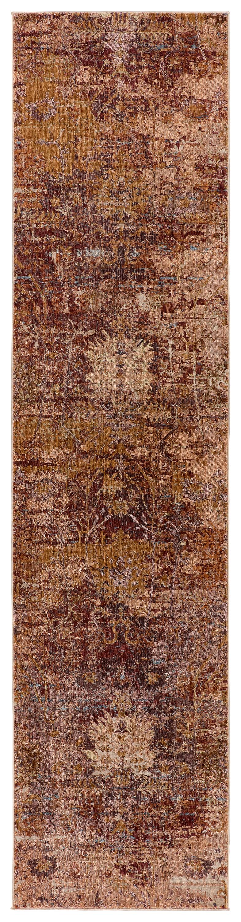 Jaipur Living Valentia Ozella Abstract Red / Rust 2'5" X 10' Rug - Image 3
