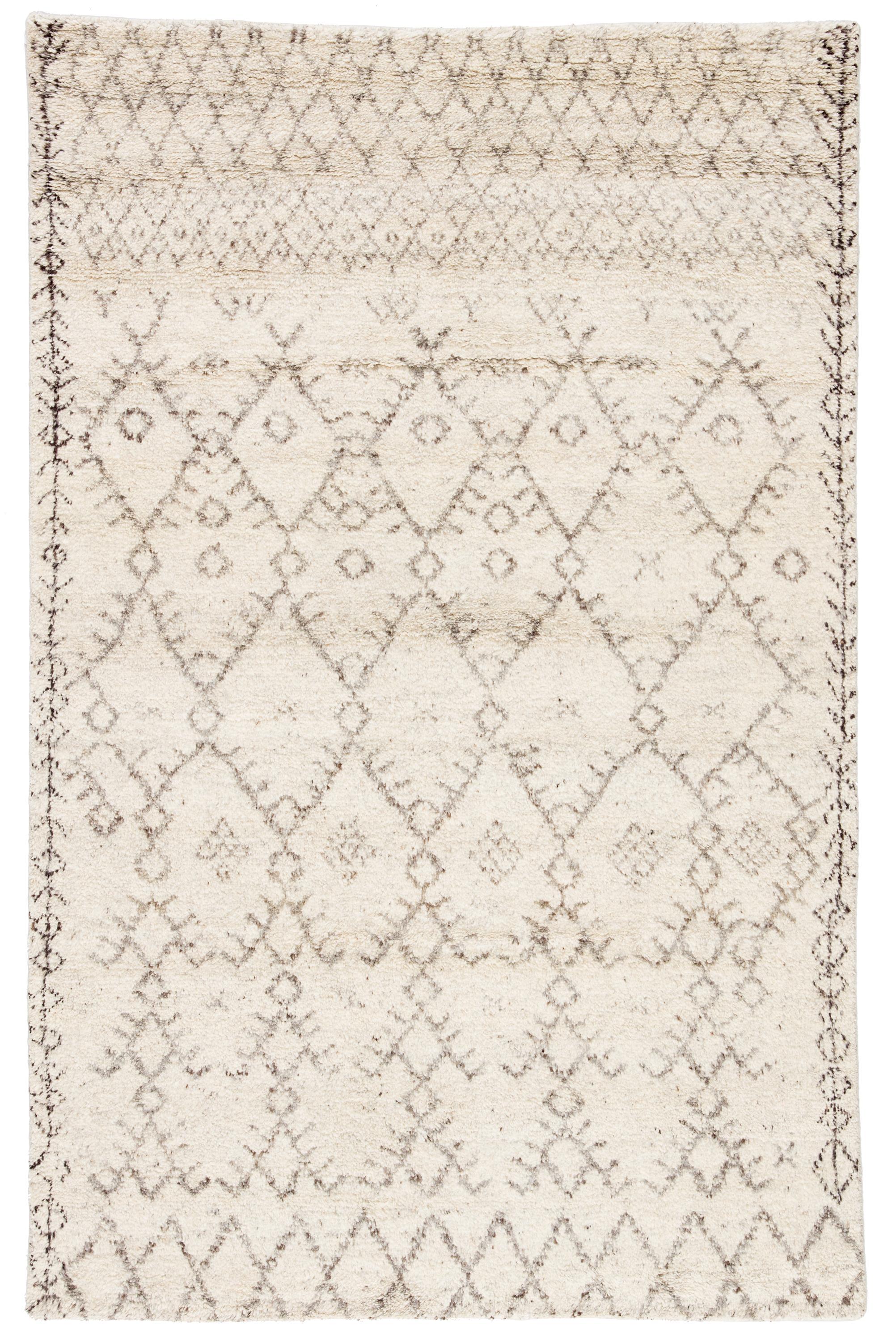 Jaipur Living Zuri Zola Trellis Ivory / Brown 12' X 15' Rug