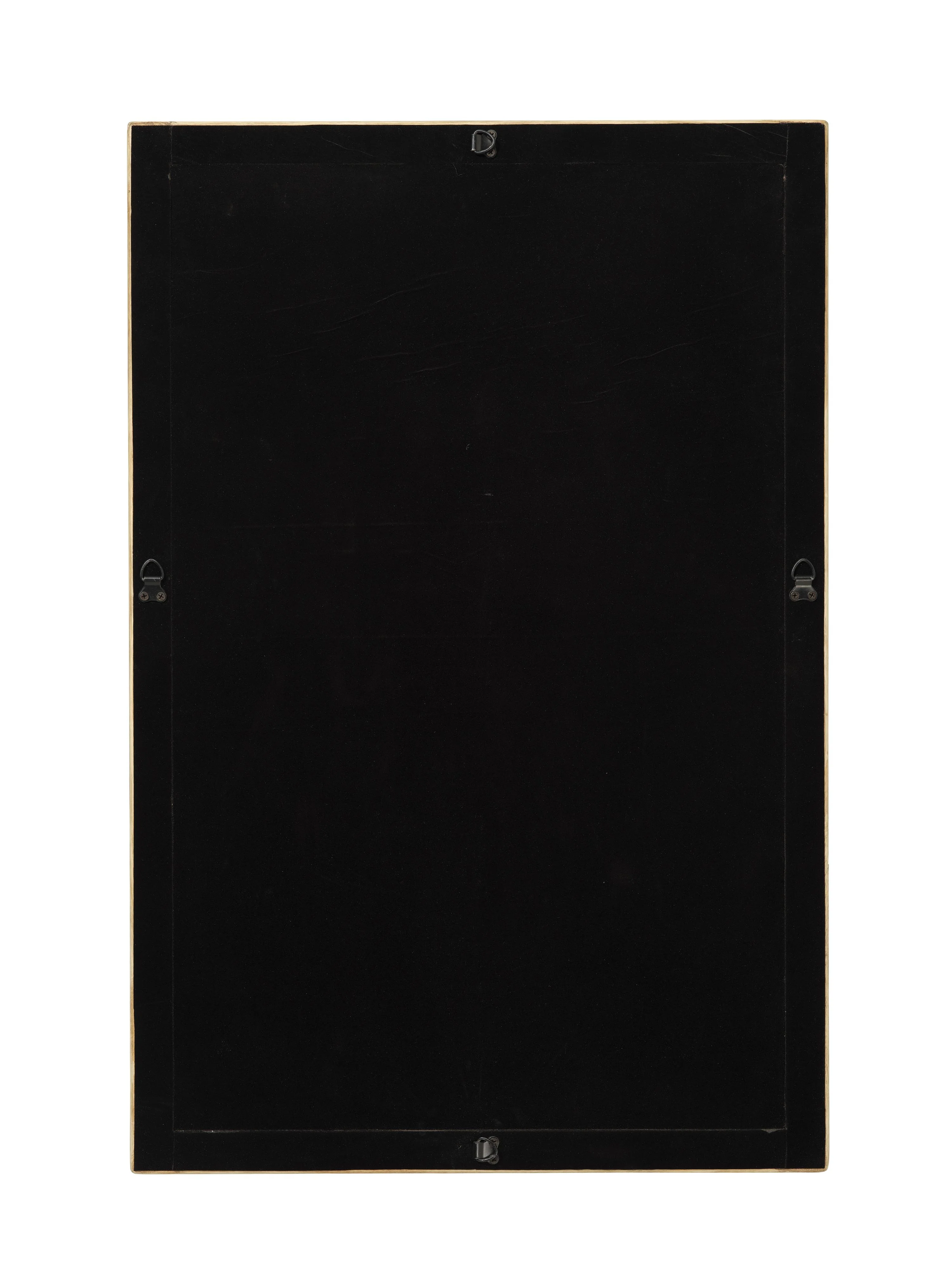 Jamie Young Sama Wood & Bone Inlay Rectangle Wall Mirror - Image 5