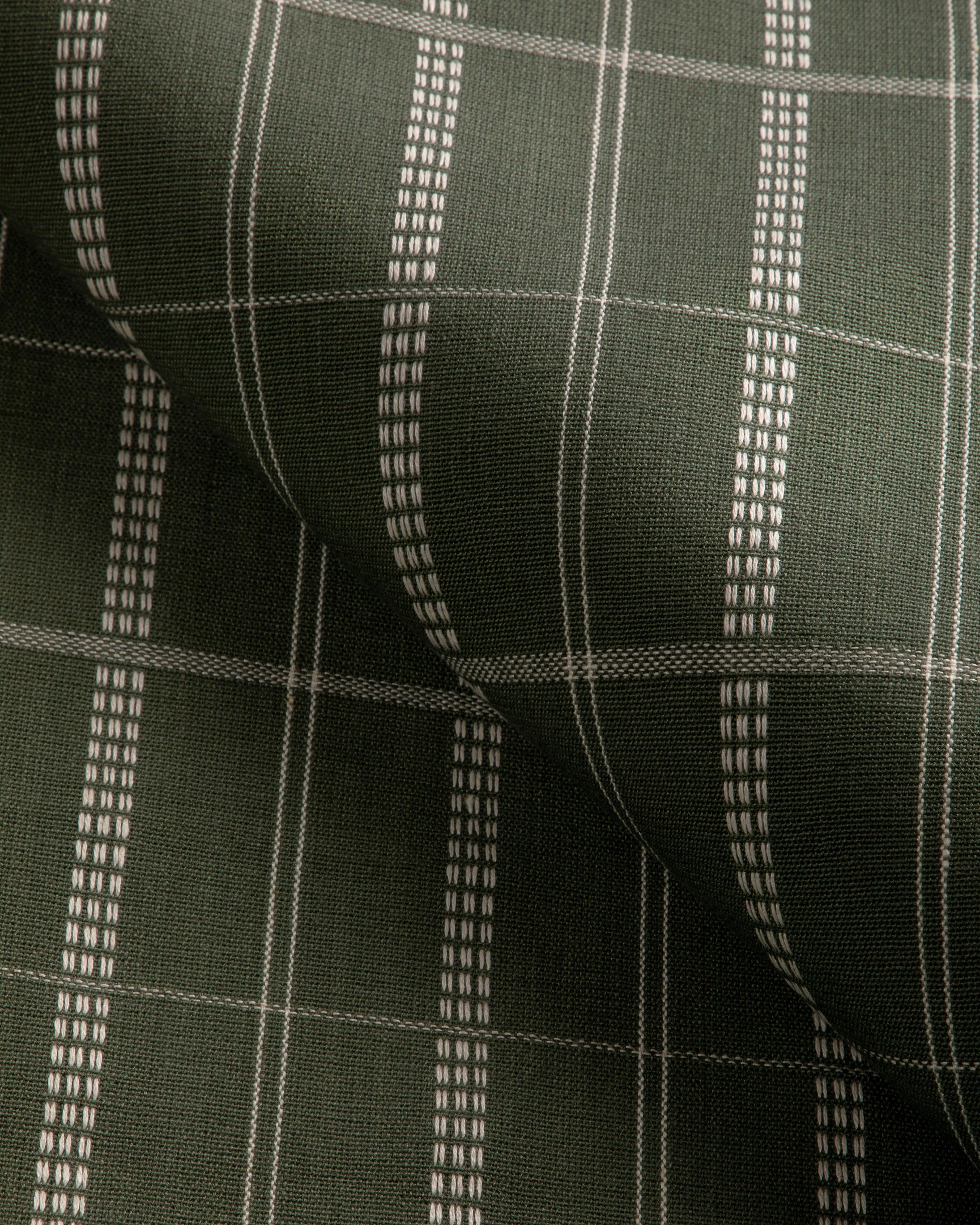 Kravet Agatti Check Moss Fabric - Image 4