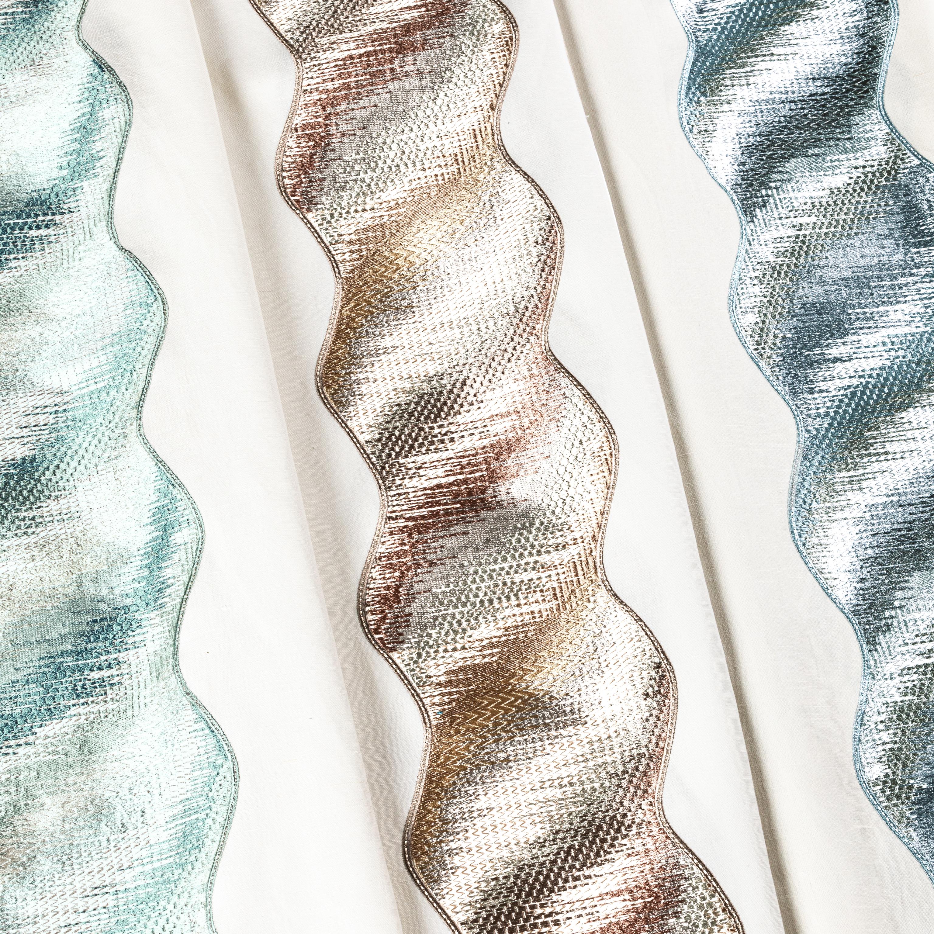 Kravet Aqueous Jade Drapery Fabric - Image 6