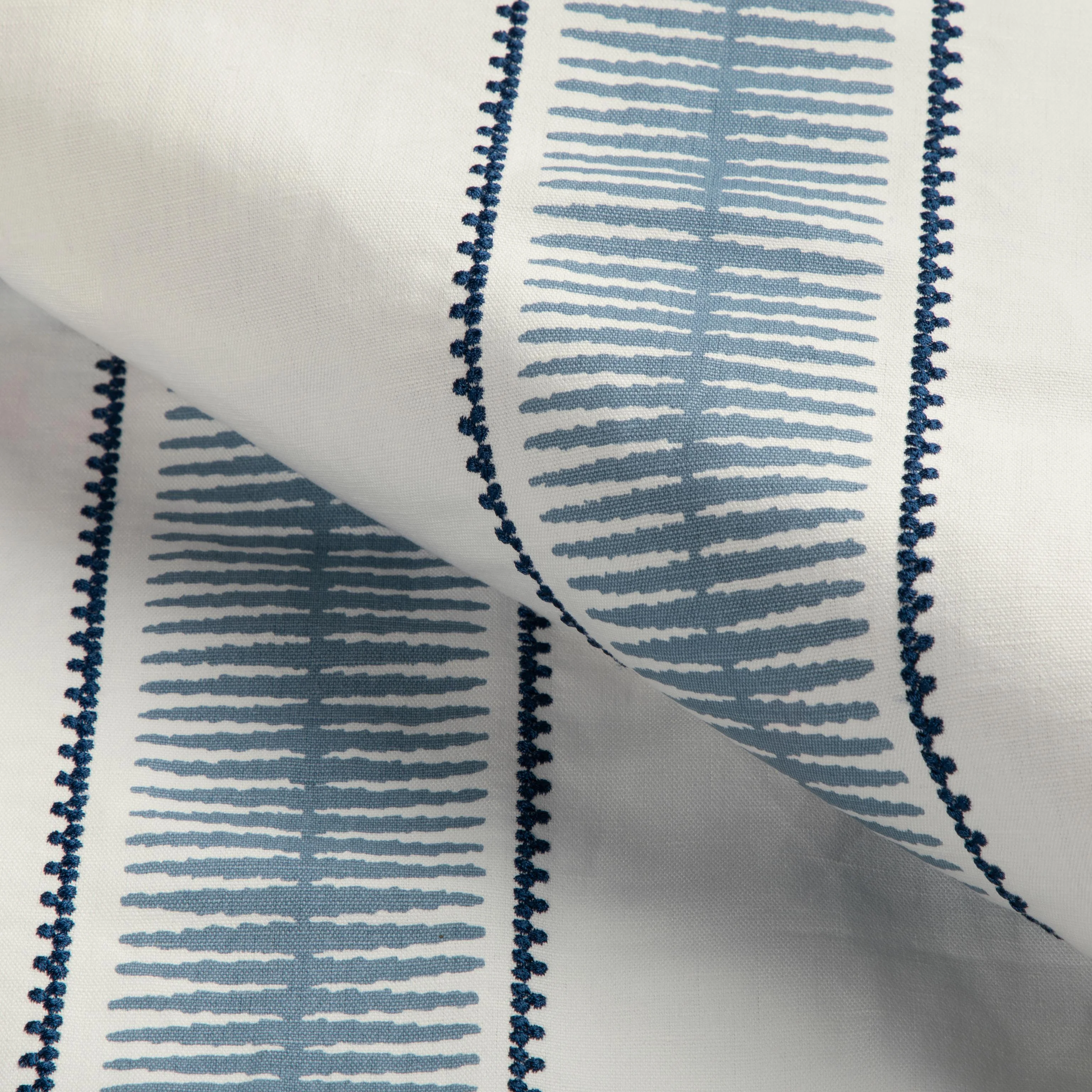 Kravet Baluster Indigo Fabric - Image 4