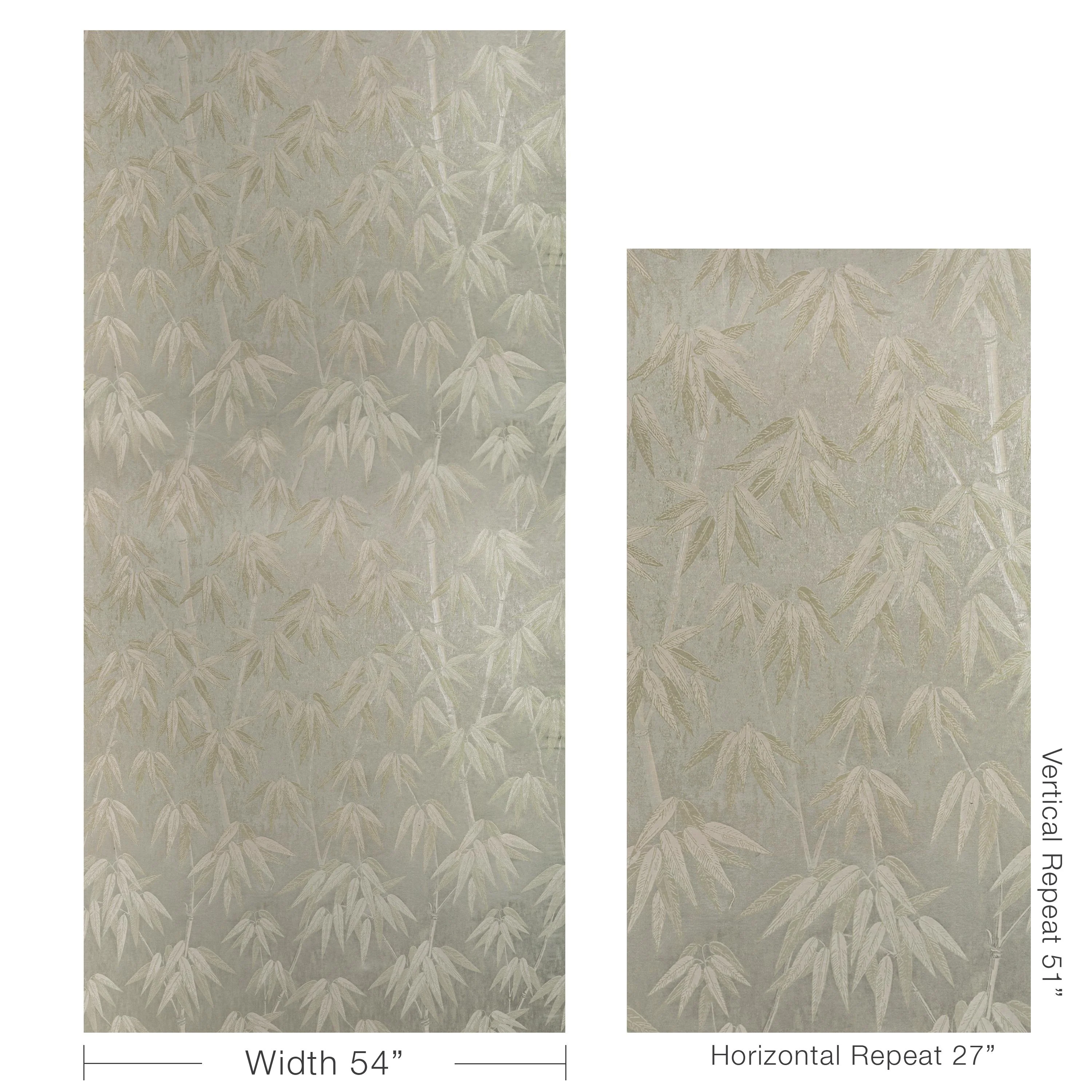 Kravet Bamboo Chic Pewter Drapery Fabric - Image 5