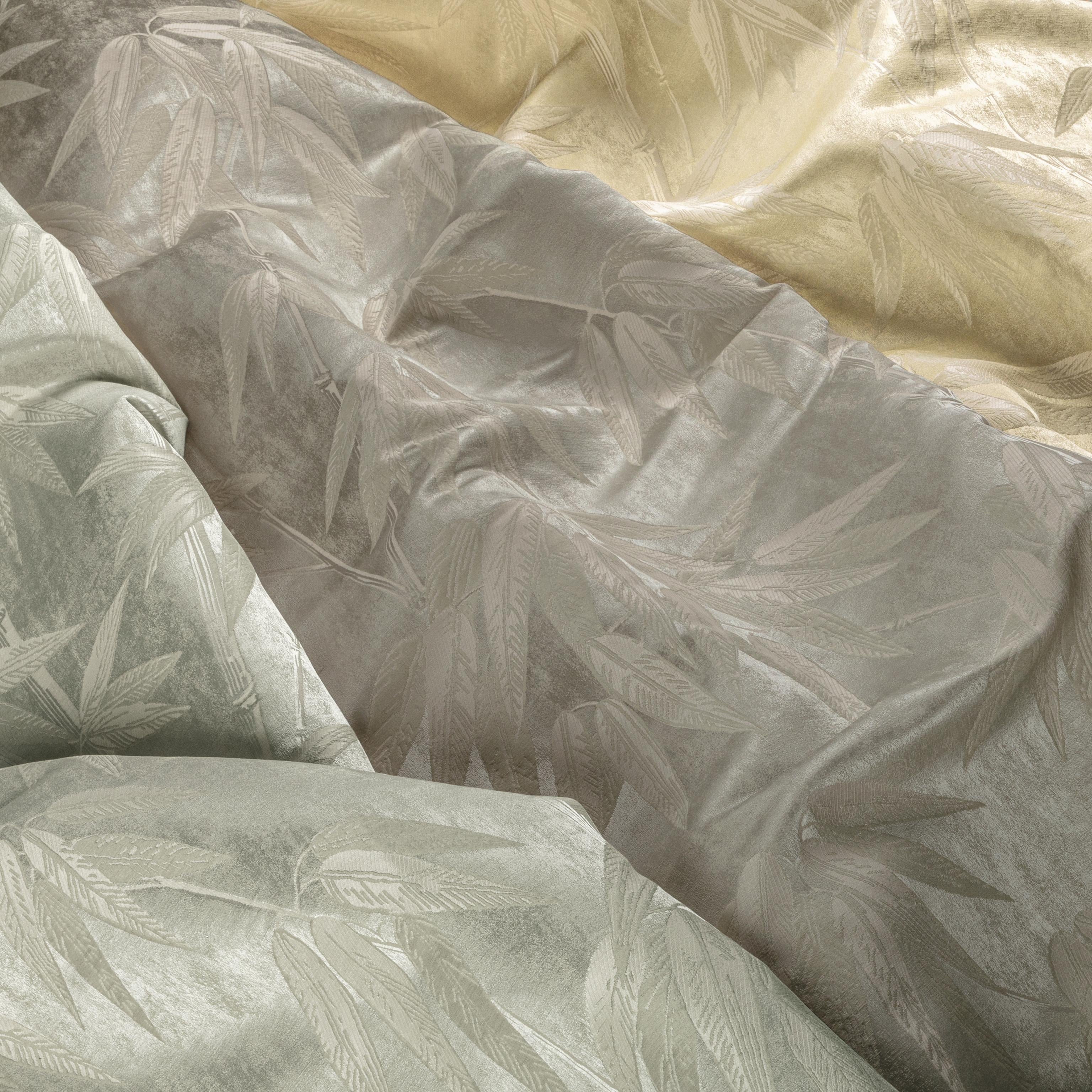 Kravet Bamboo Chic Pewter Drapery Fabric - Image 6