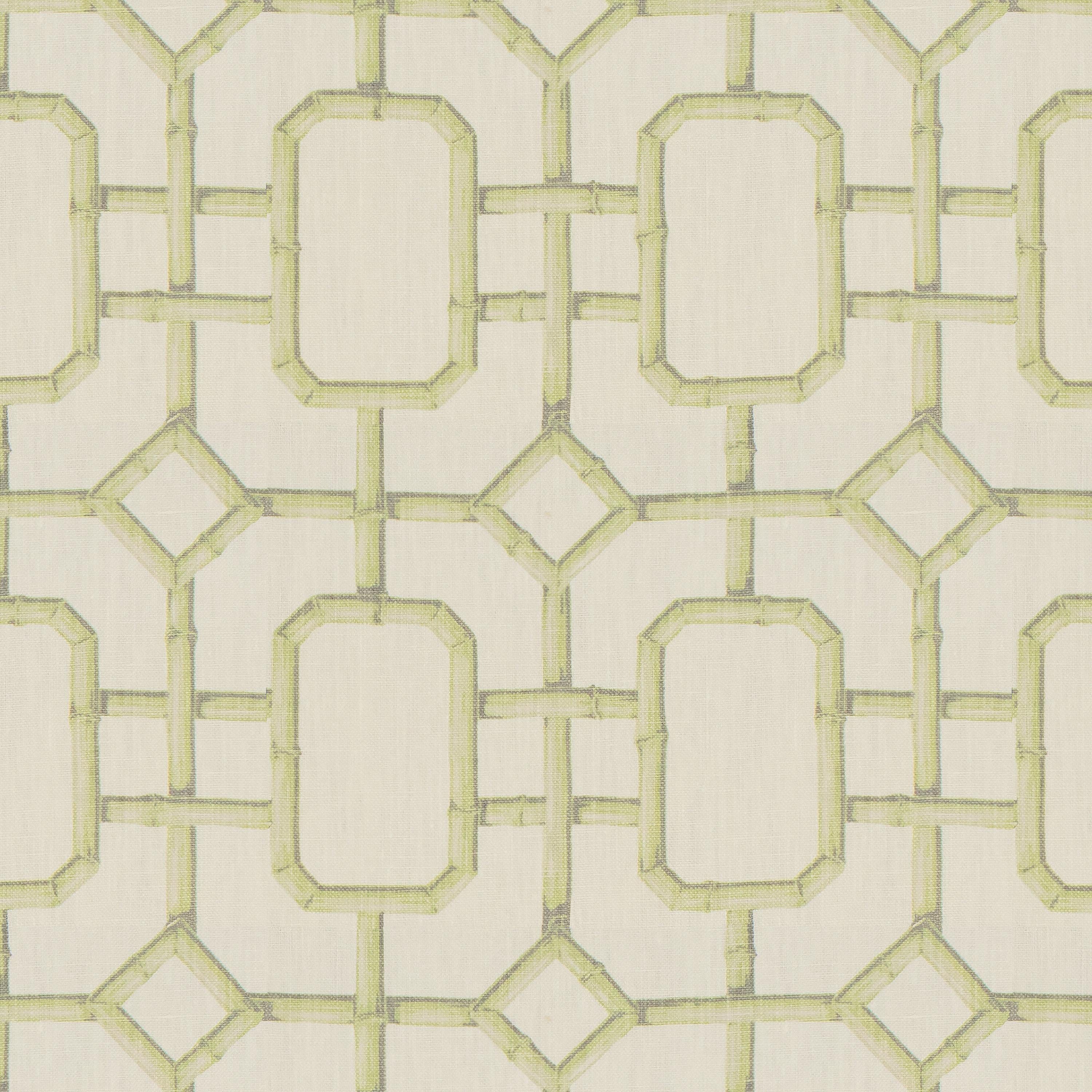 Kravet Bambu Fret Celery Fabric